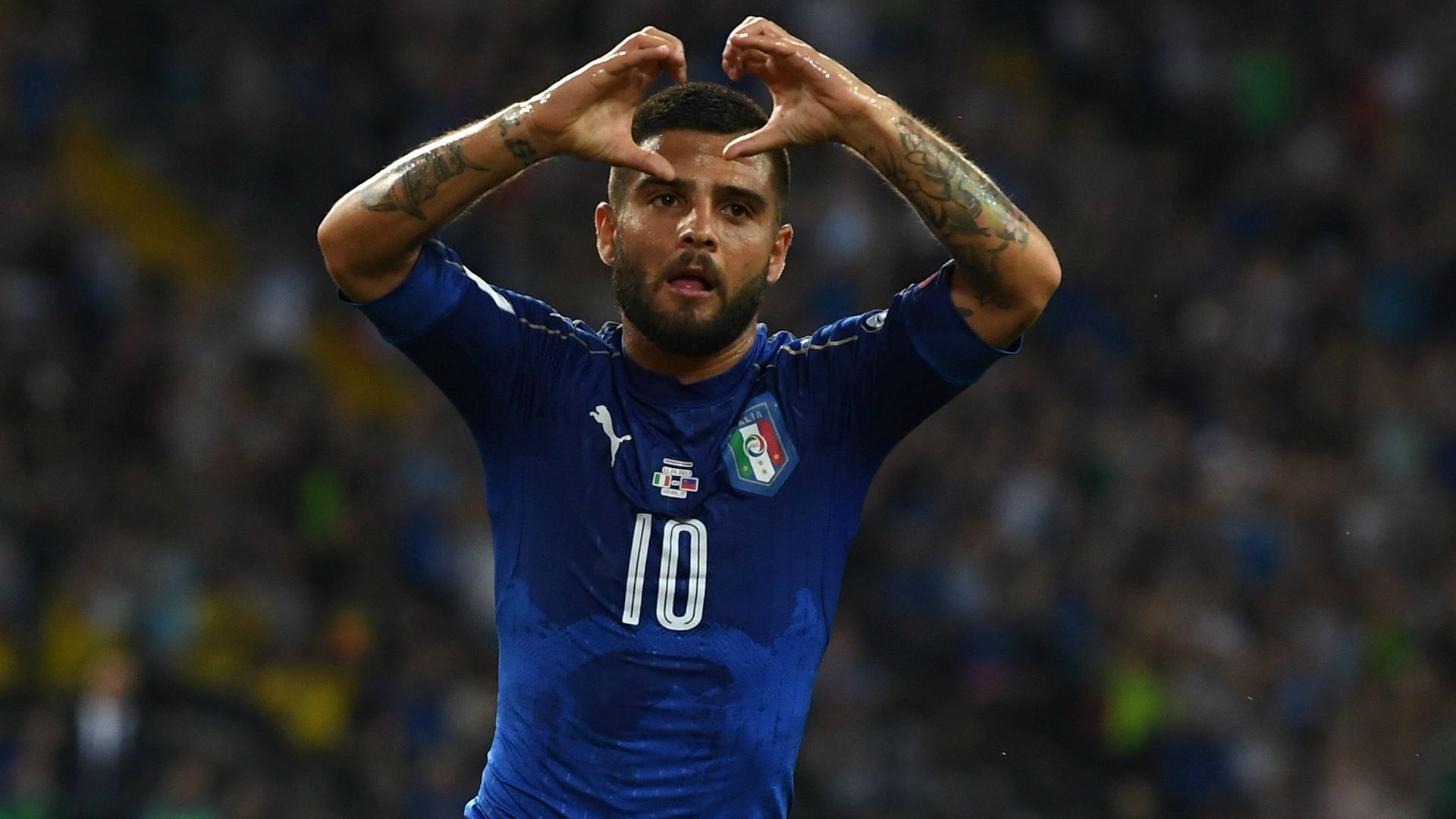 Insigne Italy Liechteinstein