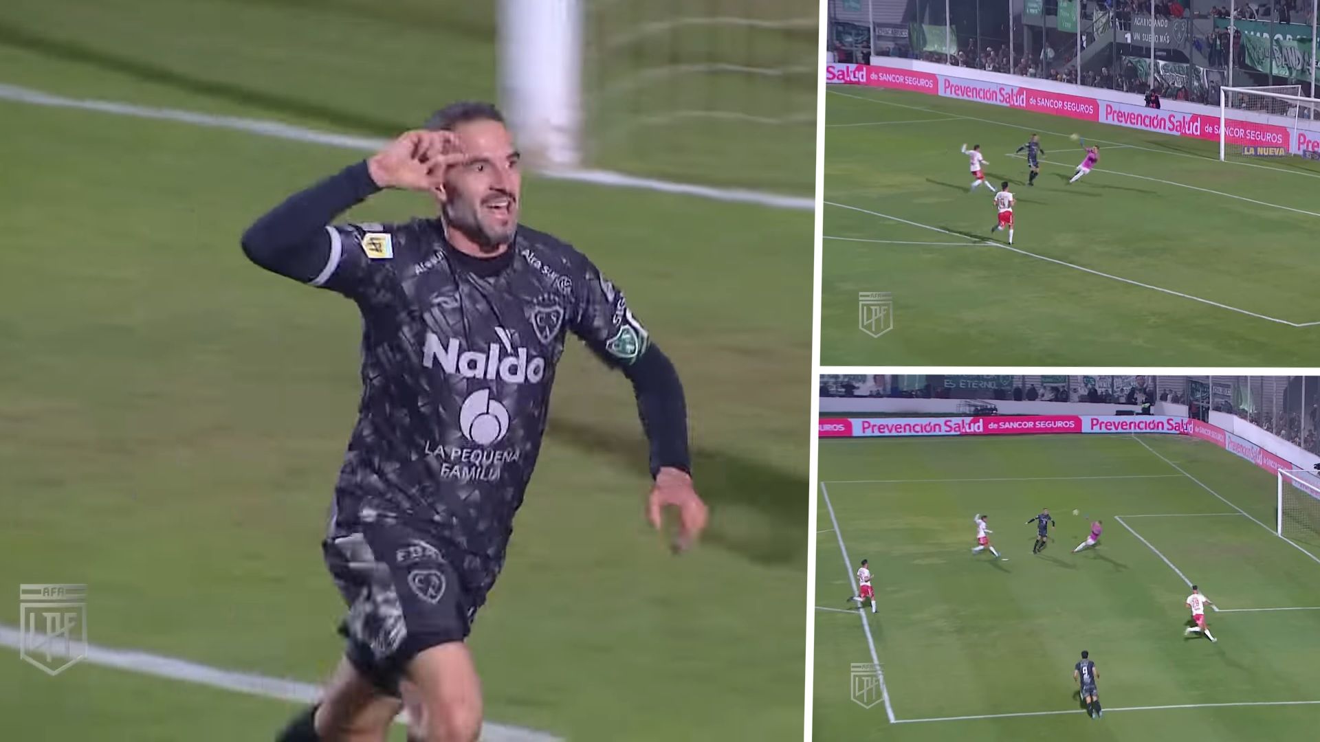 But Golazo Lisandro Lopez Sarmiento Argentinos Juniors