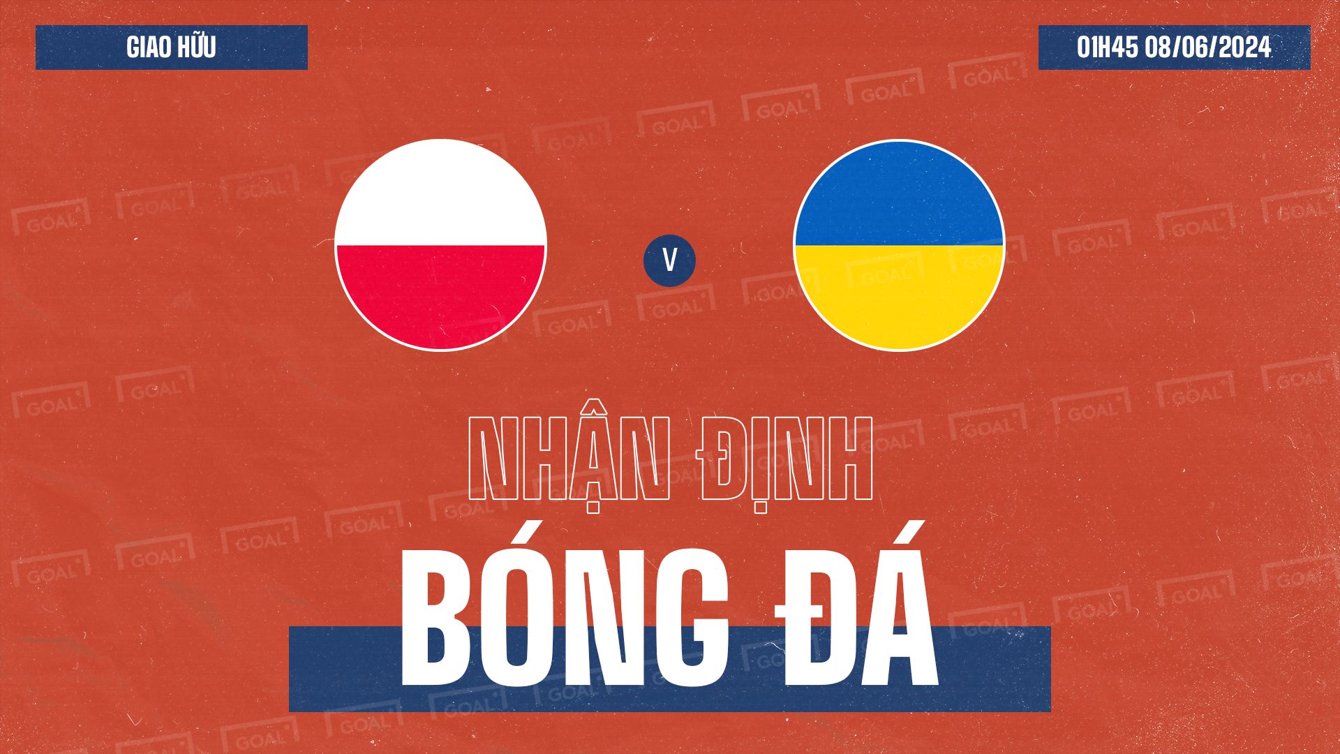 Poland vs Ukraine International Friendlies 2024 GFX