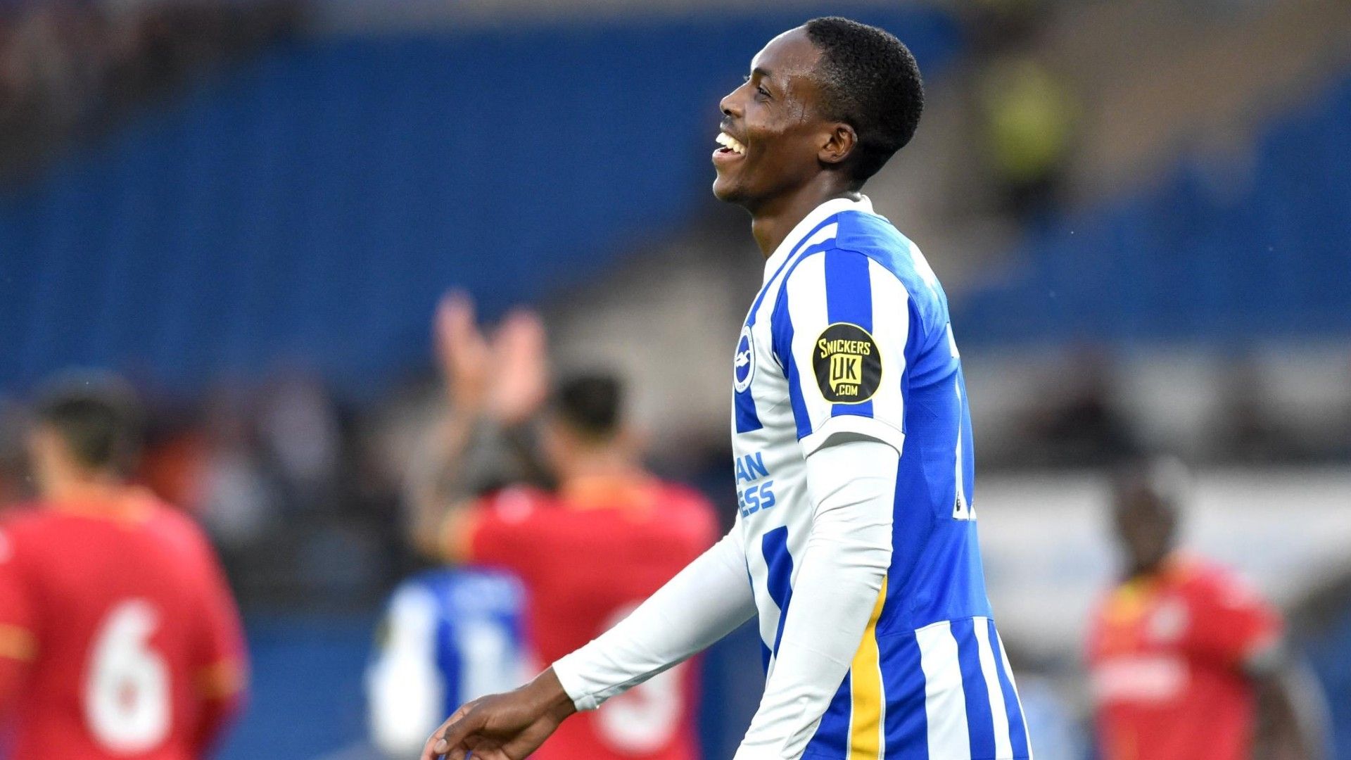 Zambia and Brighton striker Enock Mwepu.