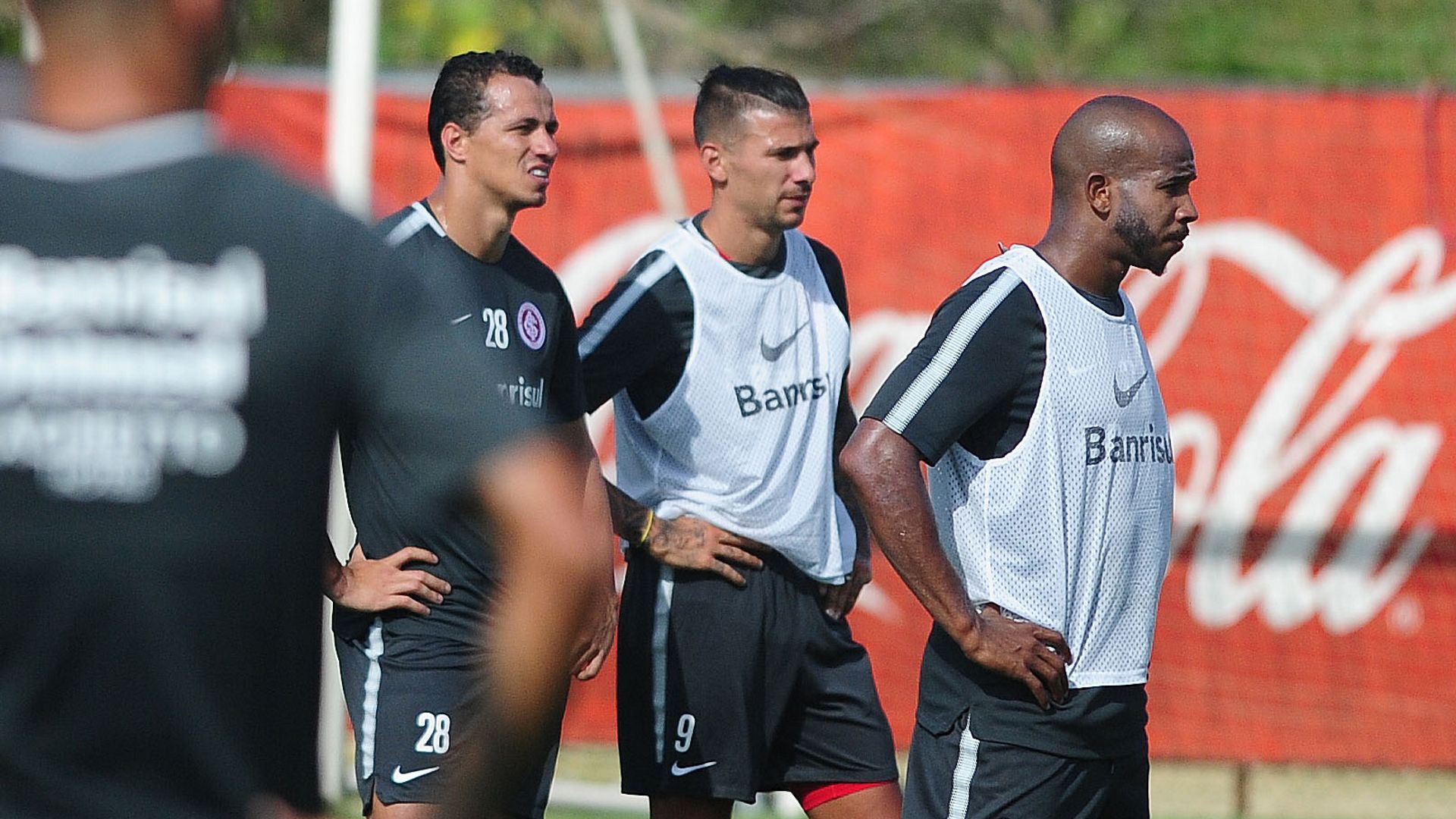 Internacional treino 06022018 Leandro Damiao Victor Cuesta Patrick