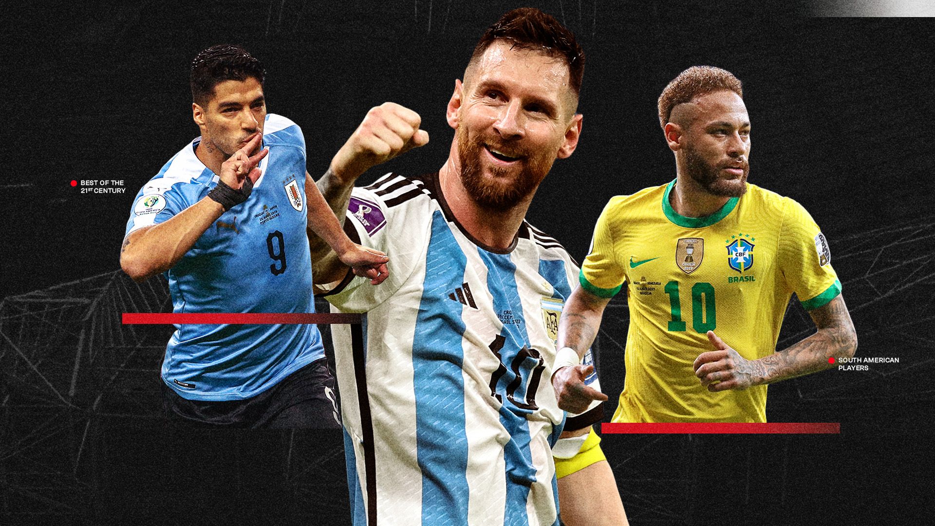 South America 21st century rankings GFX