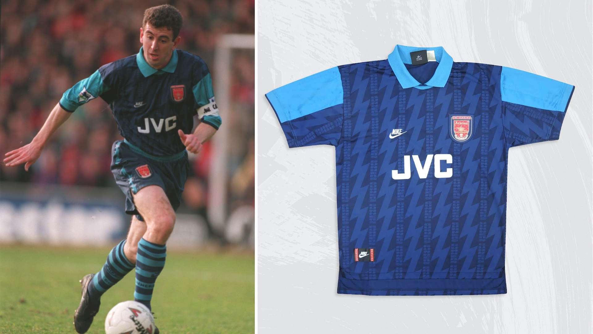 Arsenal away kit 1994-95