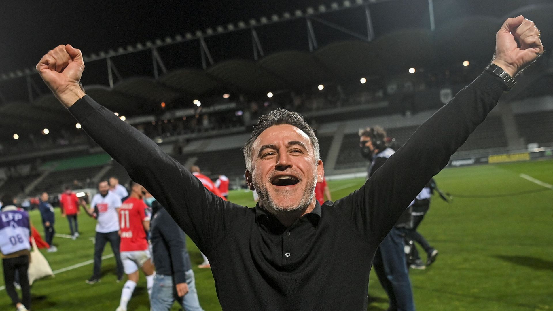 Christophe Galtier. Angers vs Lille 05.24.2021