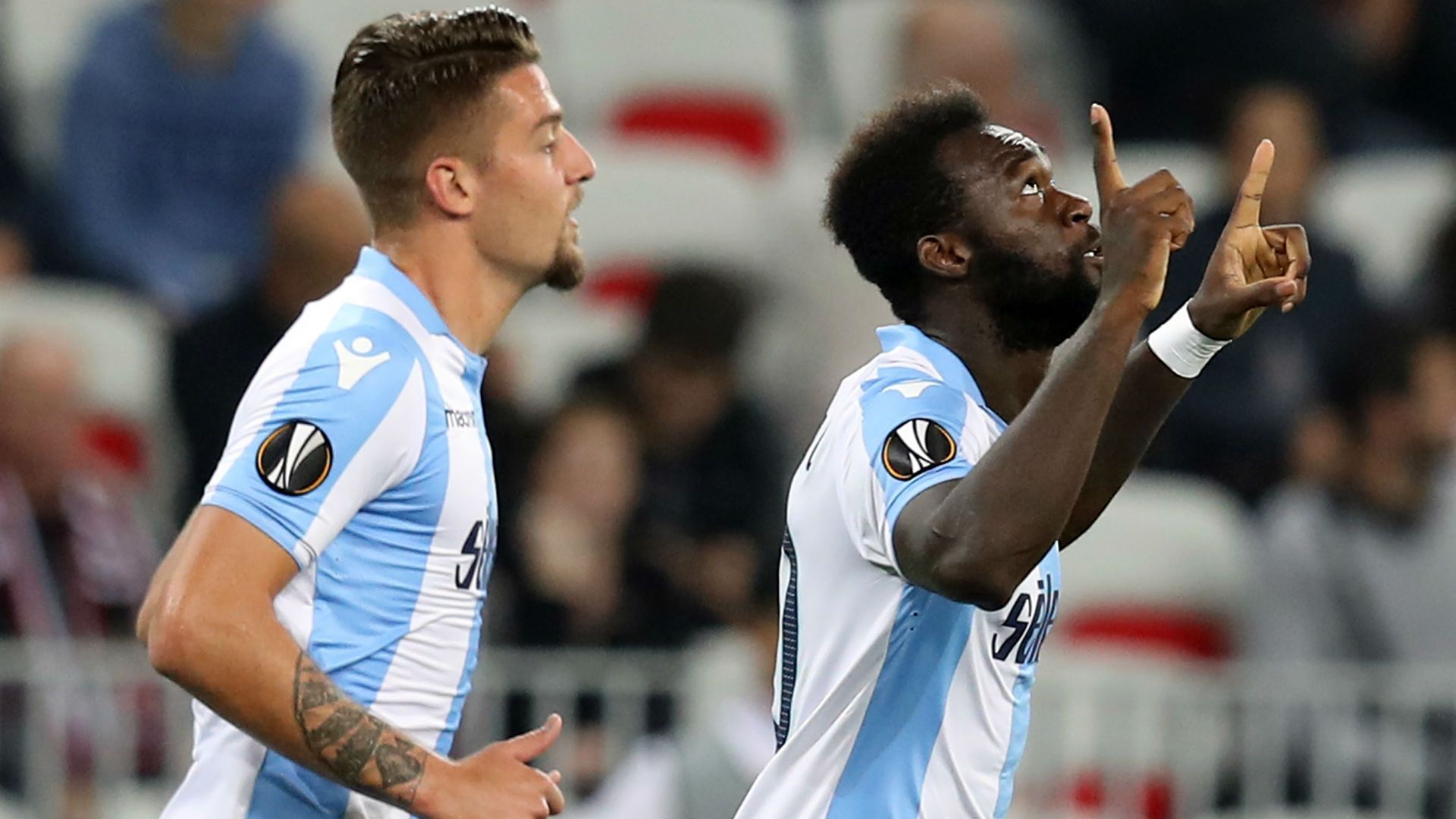 Felipe Caicedo Nice Lazio UEFA Europa League 19102017