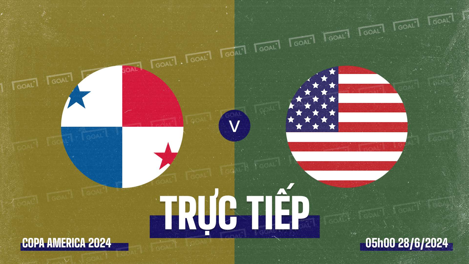 Panama vs USA Copa America 2024 GFX