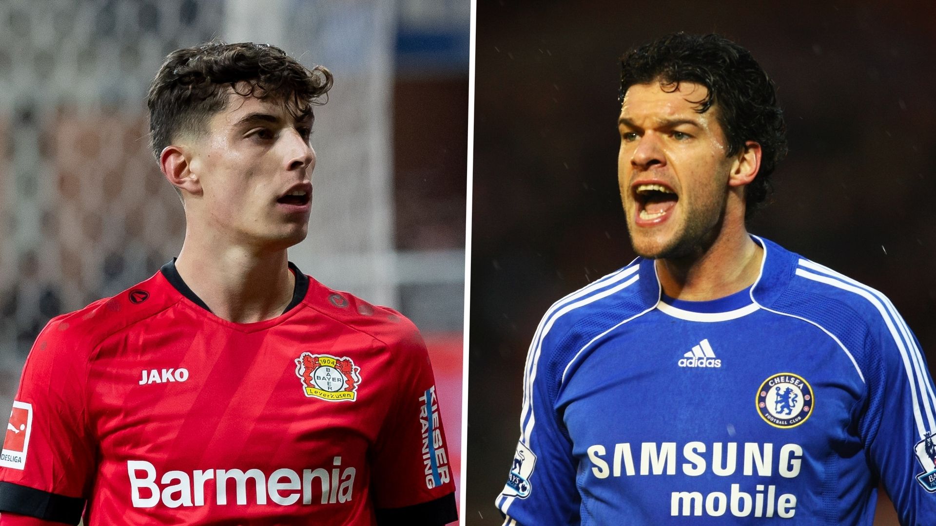 Kai Havertz - Michael Ballack