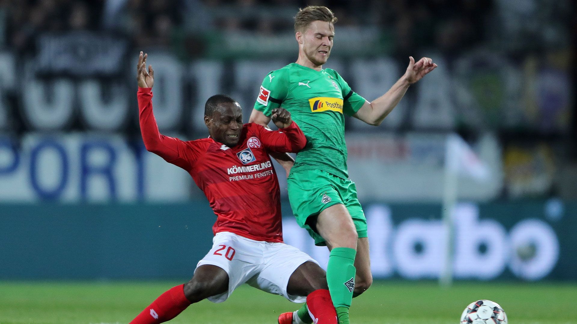 Anthony Ujah Nico Elvedi Mainz 05 Borussia Mönchengladbach Bundesliga 09032019