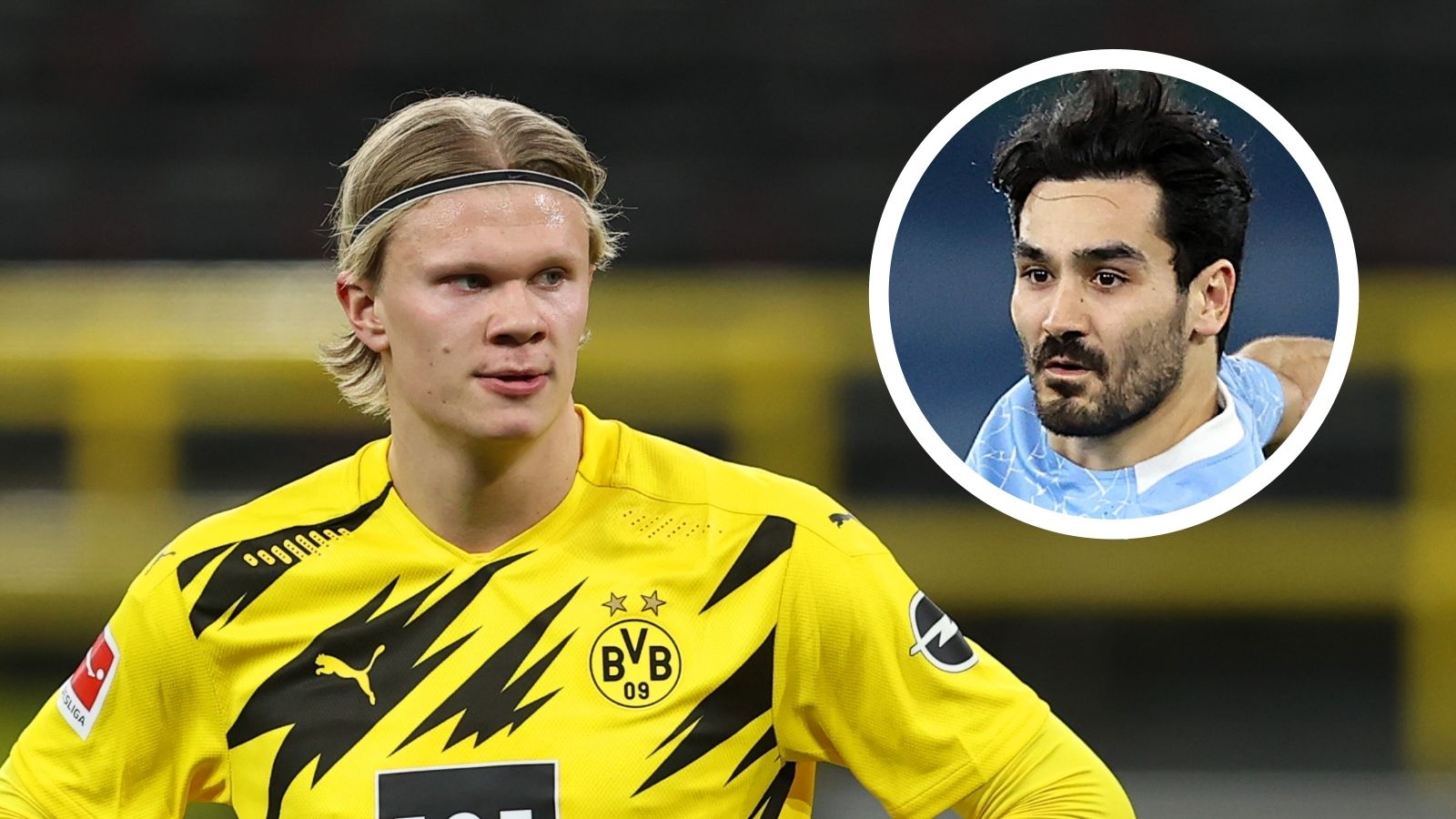 Erling Haaland Ilkay Gündogan Dortmund Manchester City