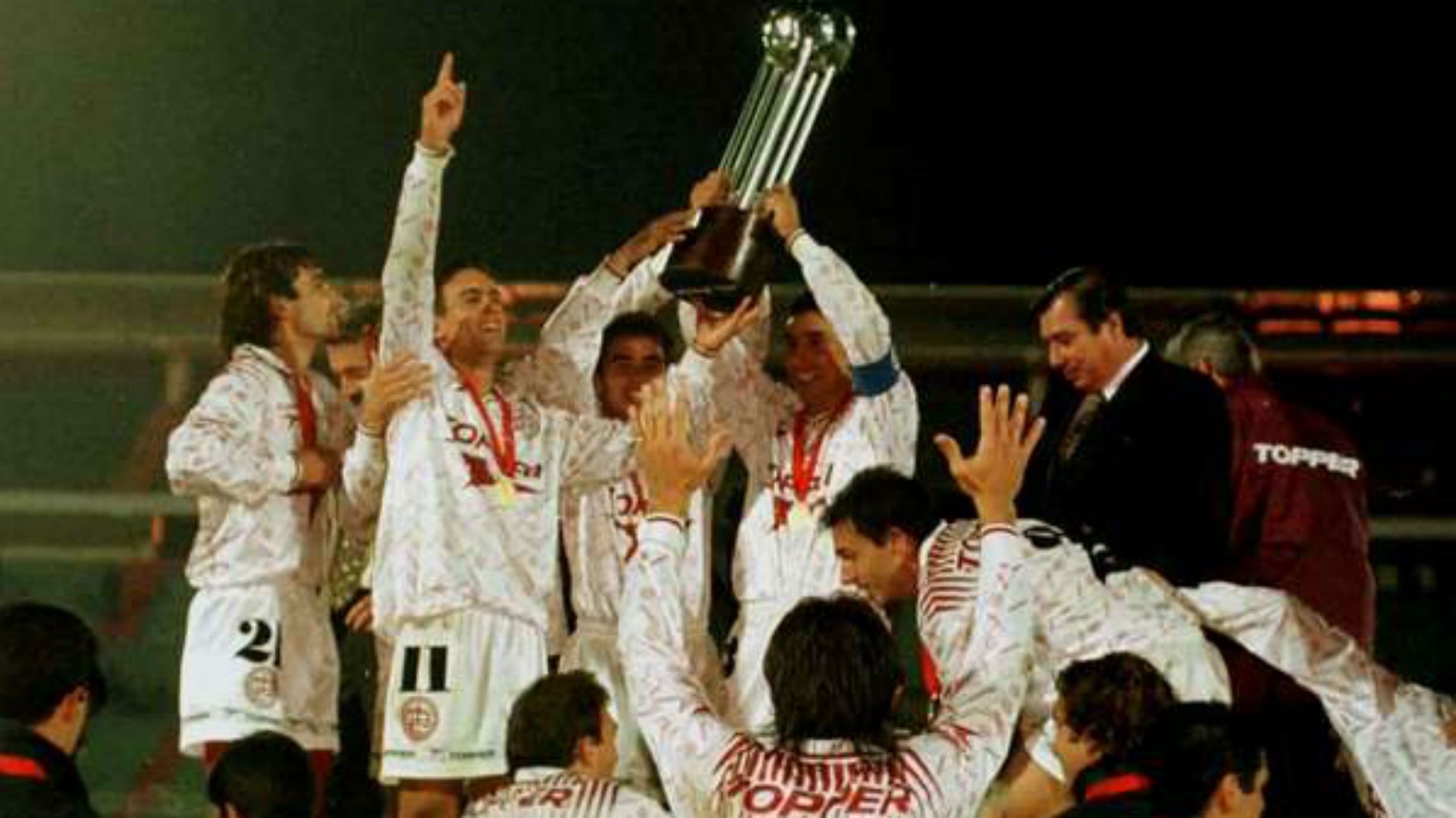 Lanus Campeon Conmebol 1996