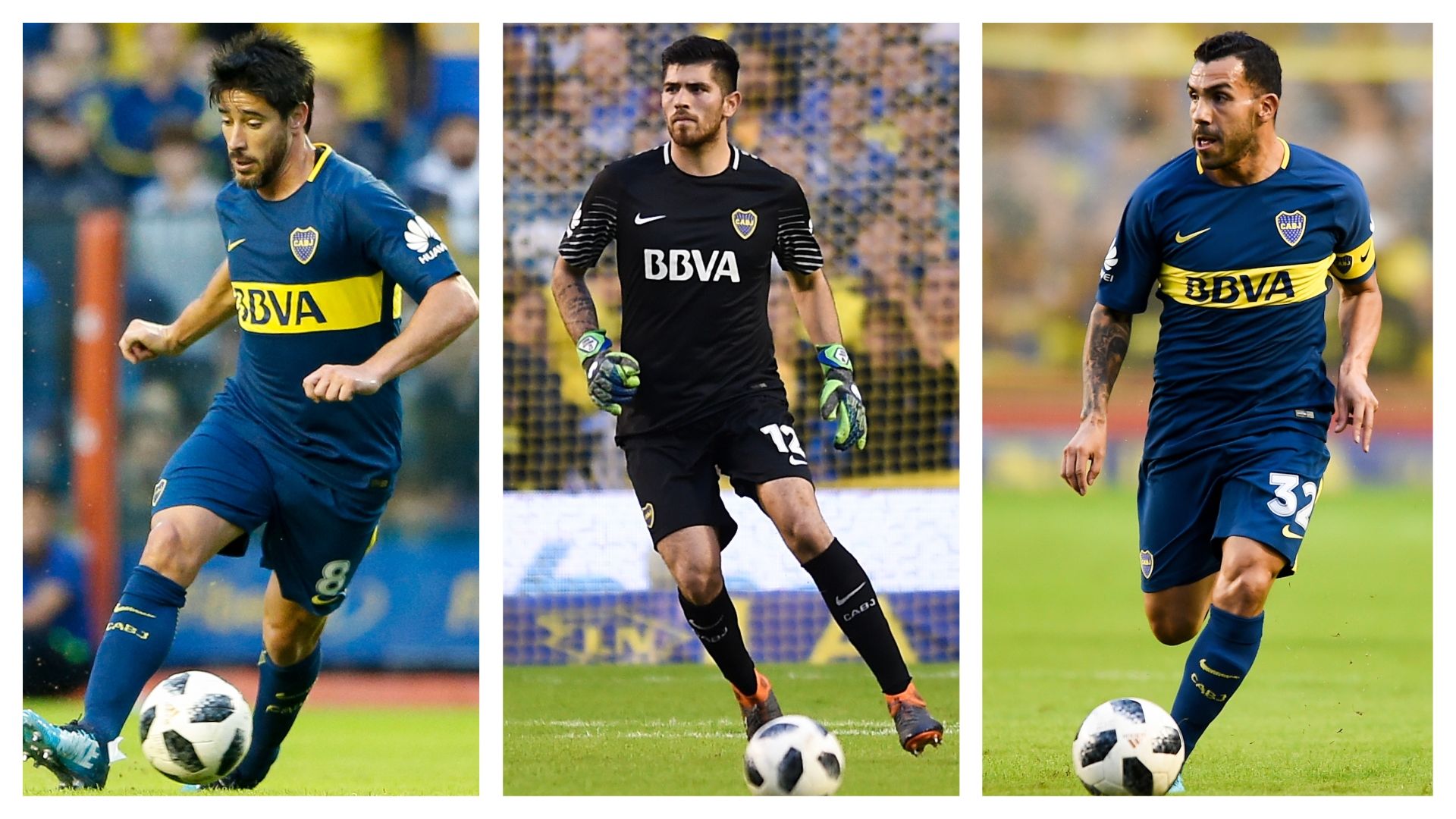 Perez Rossi Tevez Boca 2018