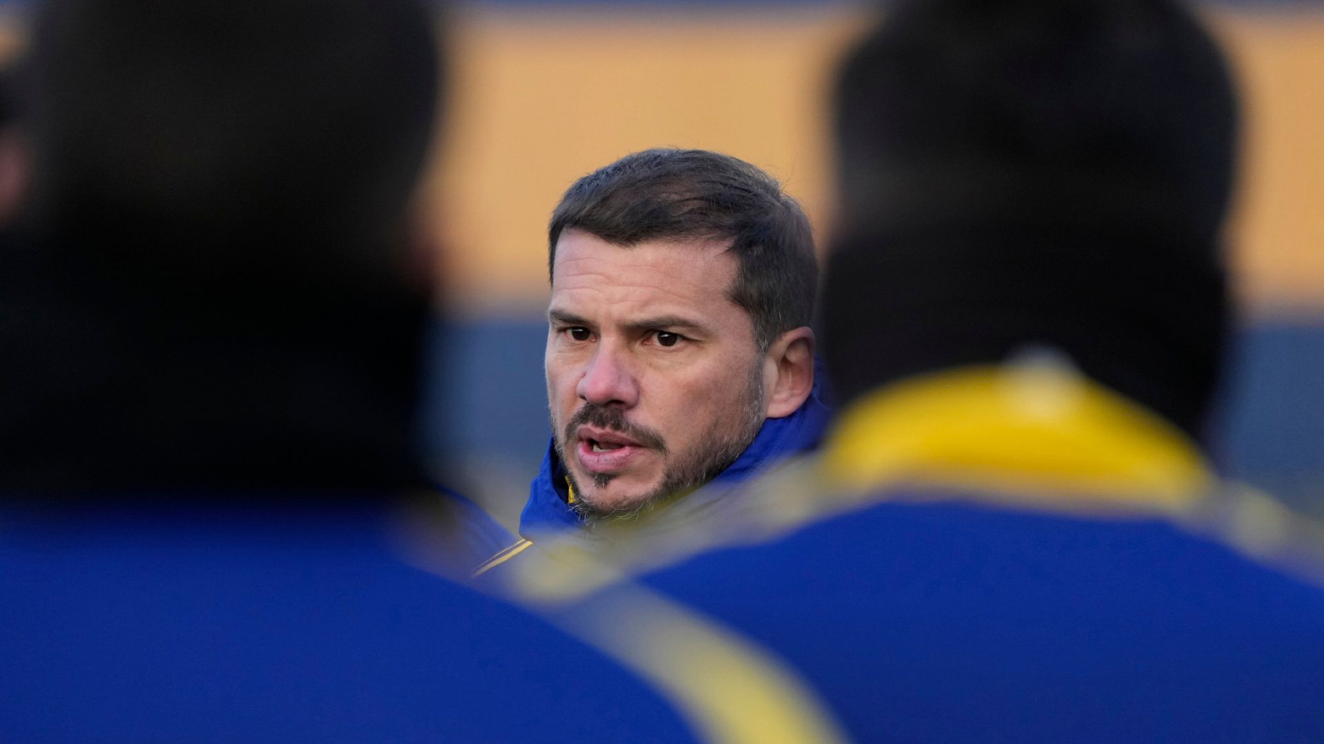 mariano herron entrenador boca reserva entrenamiento 2022