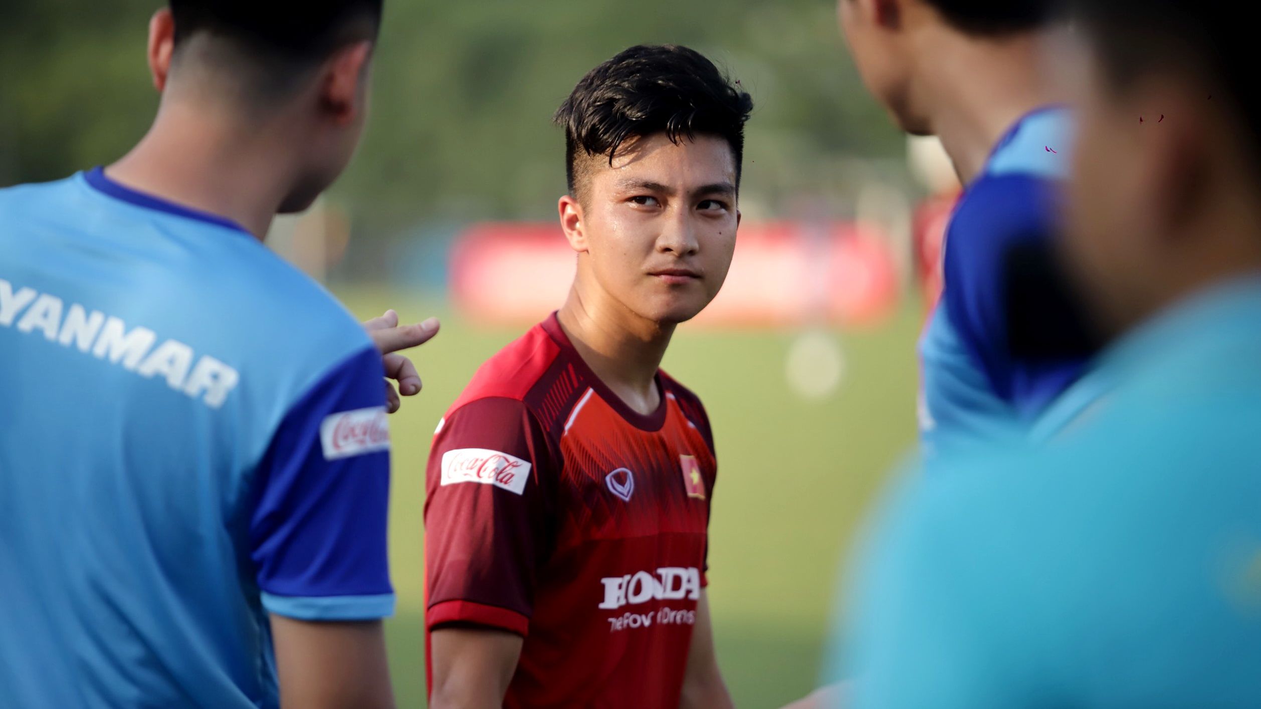 Martin Lo U23 Vietnam Training Session at Viet Tri Stadium
