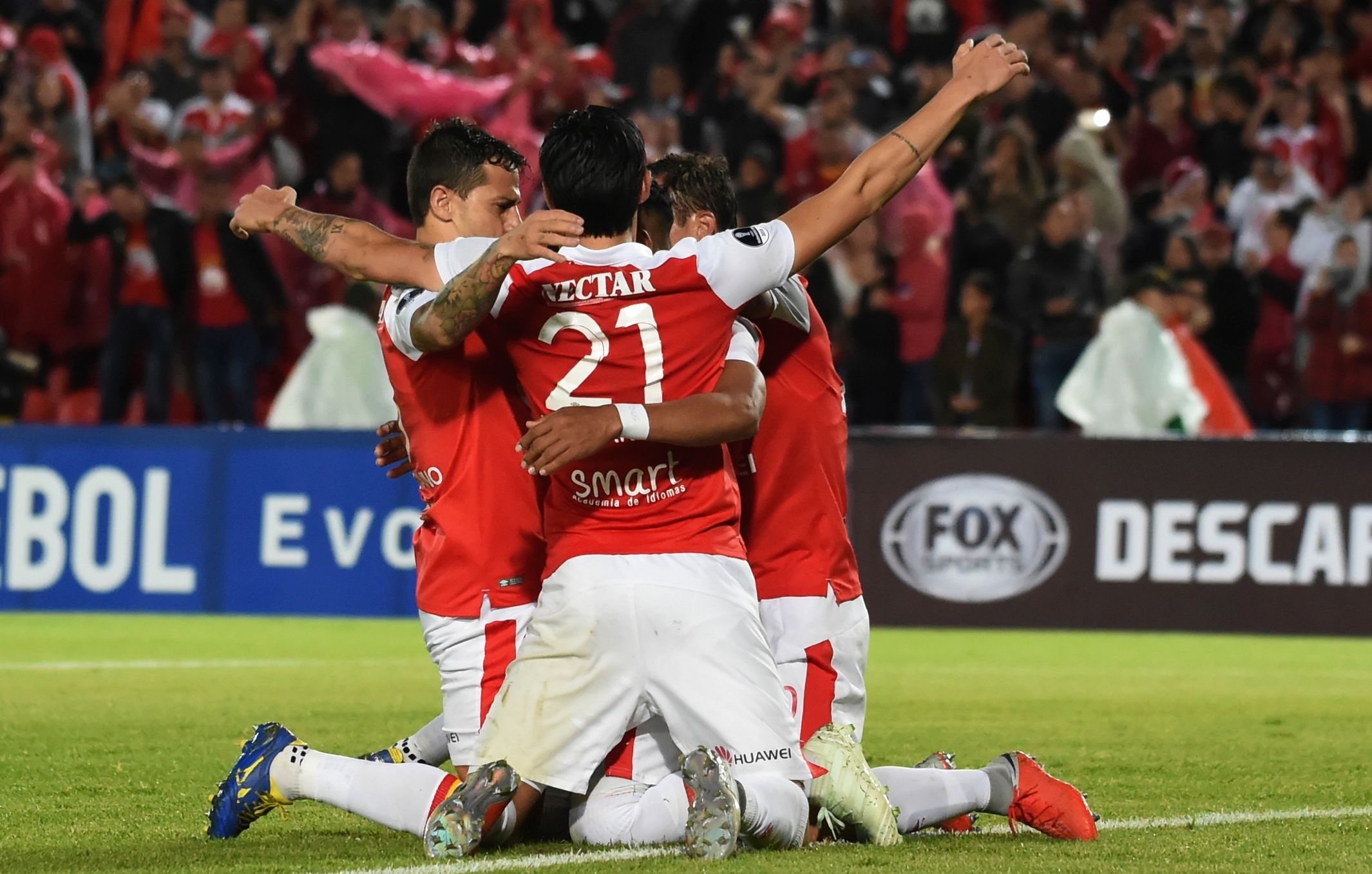 Santa Fe gol Copa Sudamericana 2018