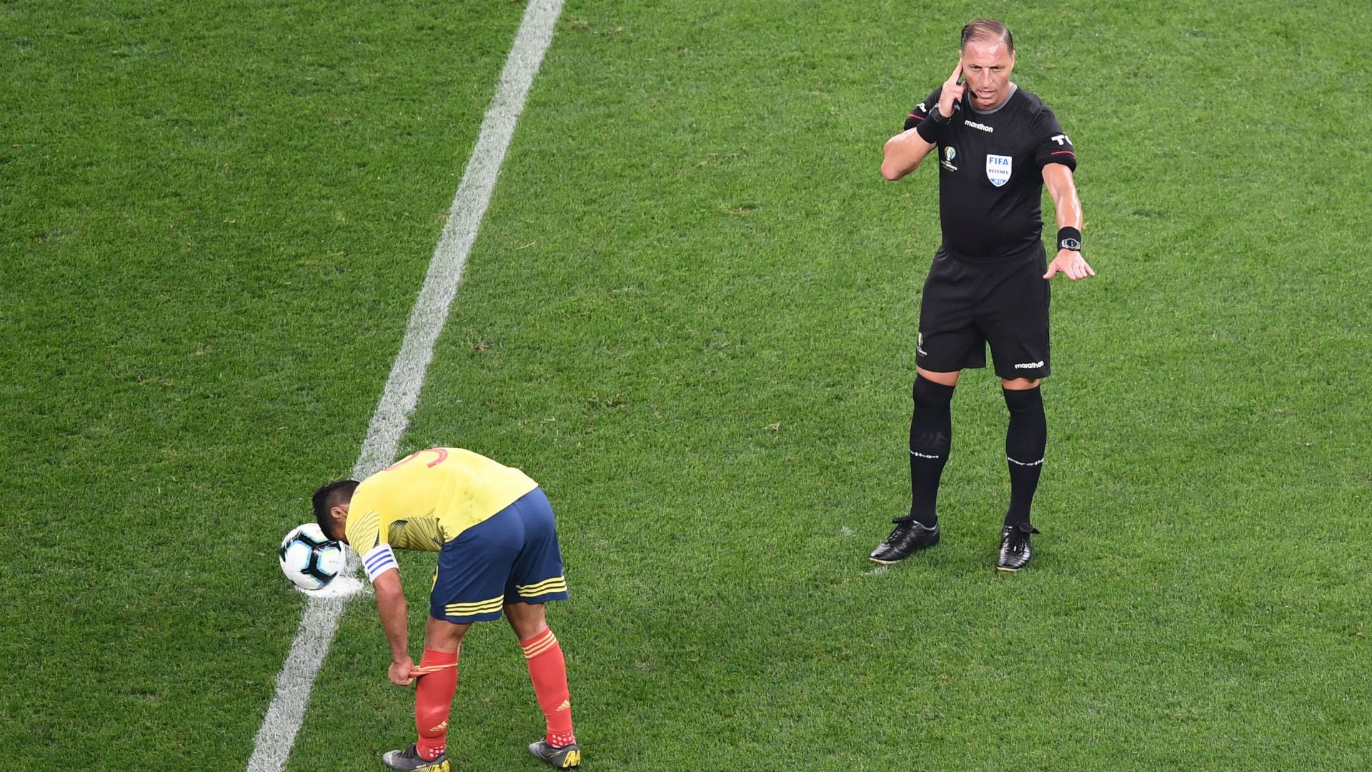 Pitana Colombia - Chile Copa América 2019