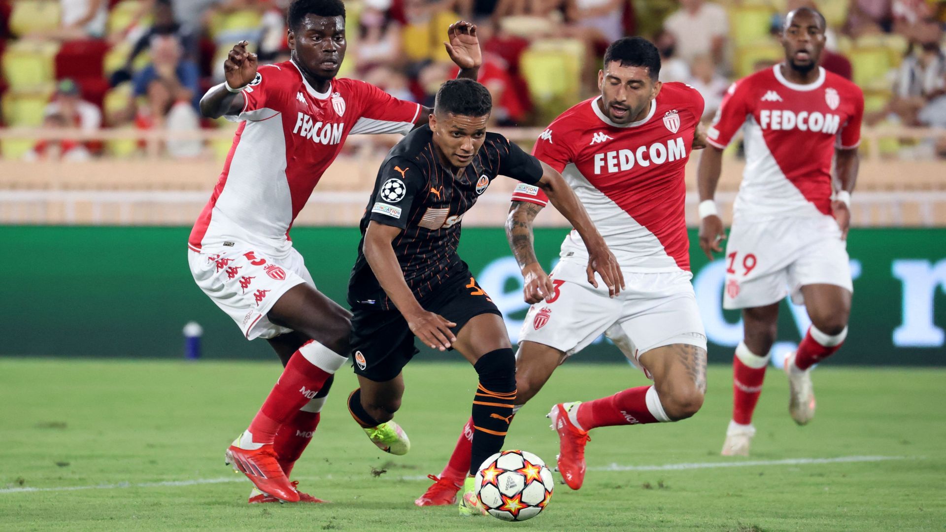 Pedrinho Monaco Shakhtar Donetsk Champions League 17082021