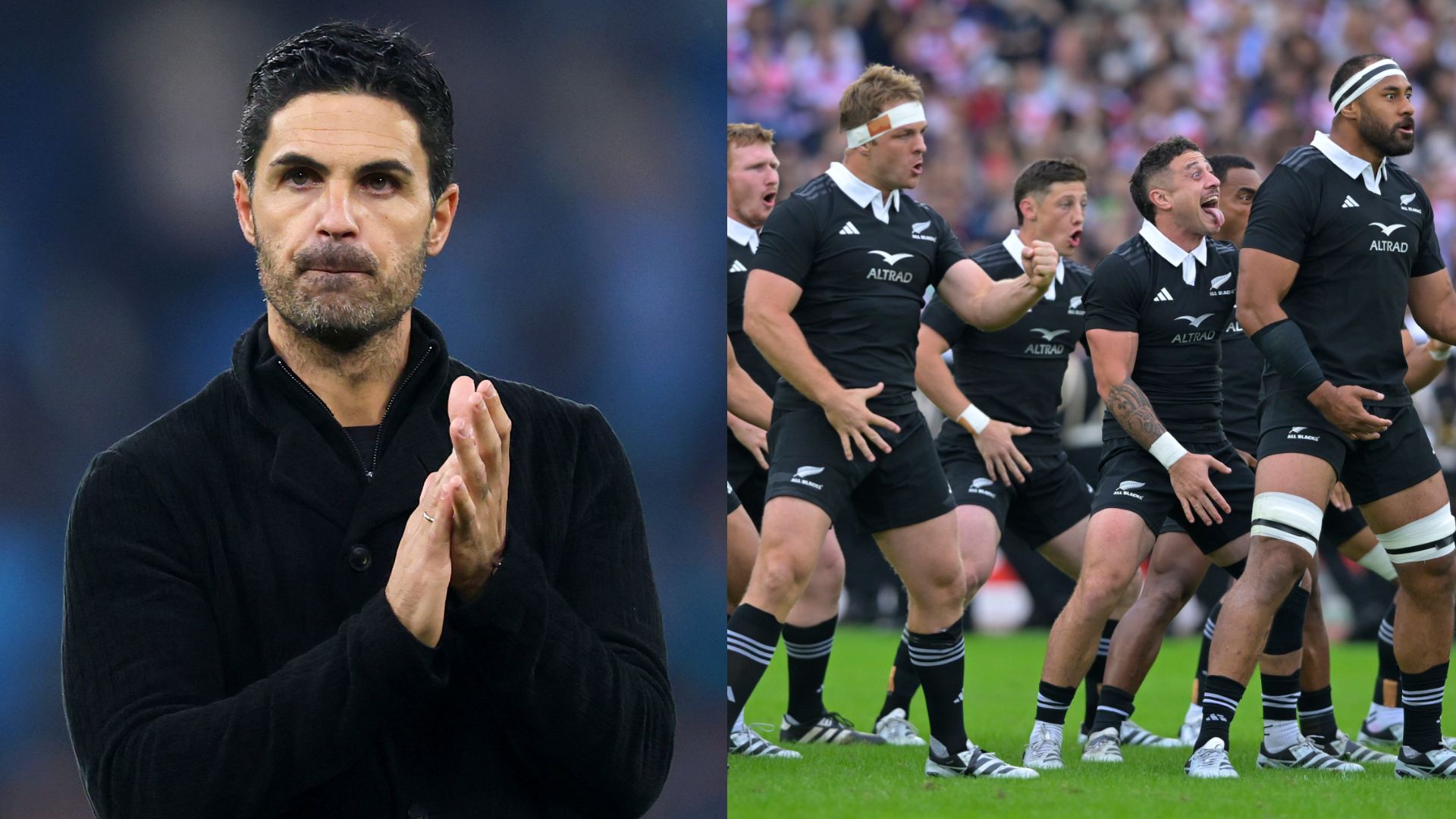 Mikel Arteta All Blacks