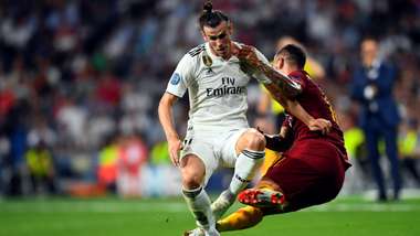 Gareth Bale Kolarov Real Madrid Roma