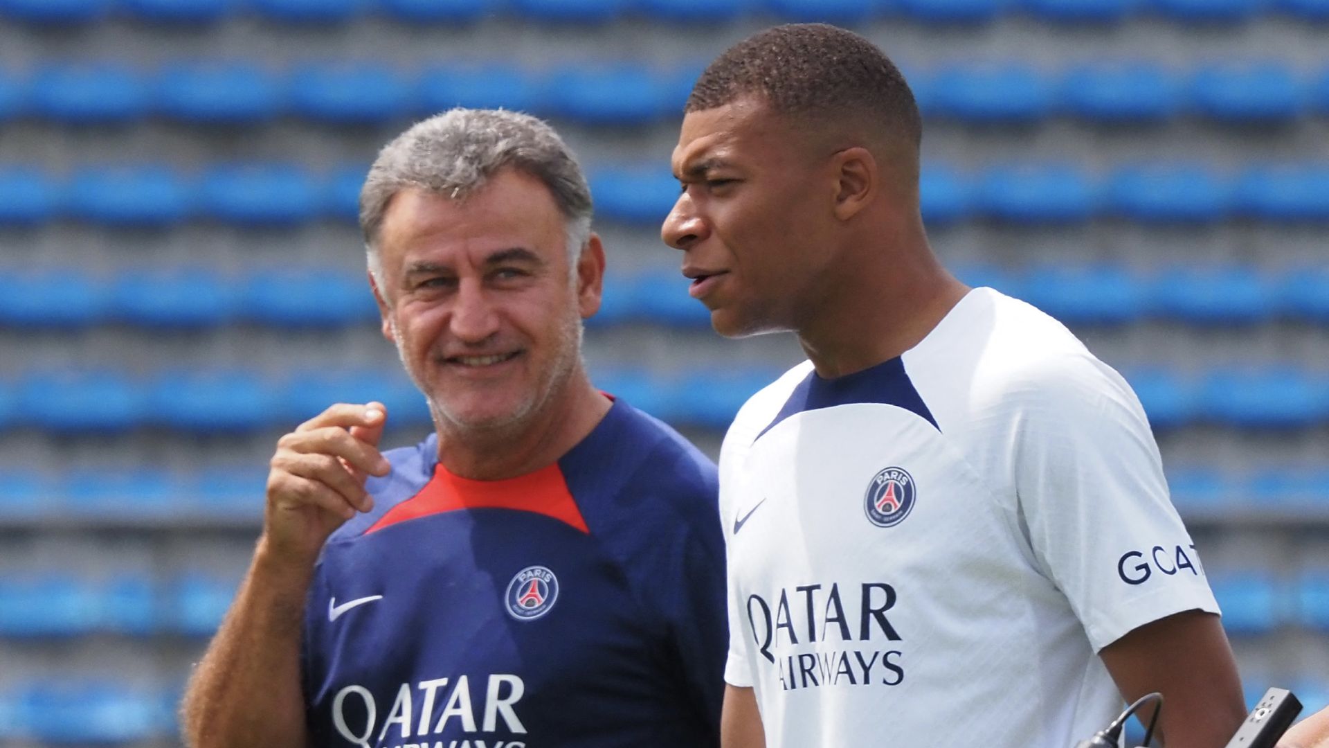 PSG Christophe Galtier Kylian Mbappé