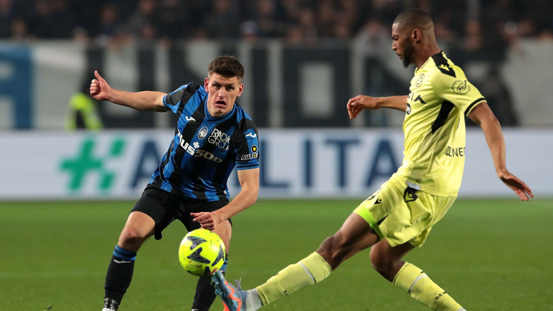 Joakim Maehle Atalanta Udinese Serie A