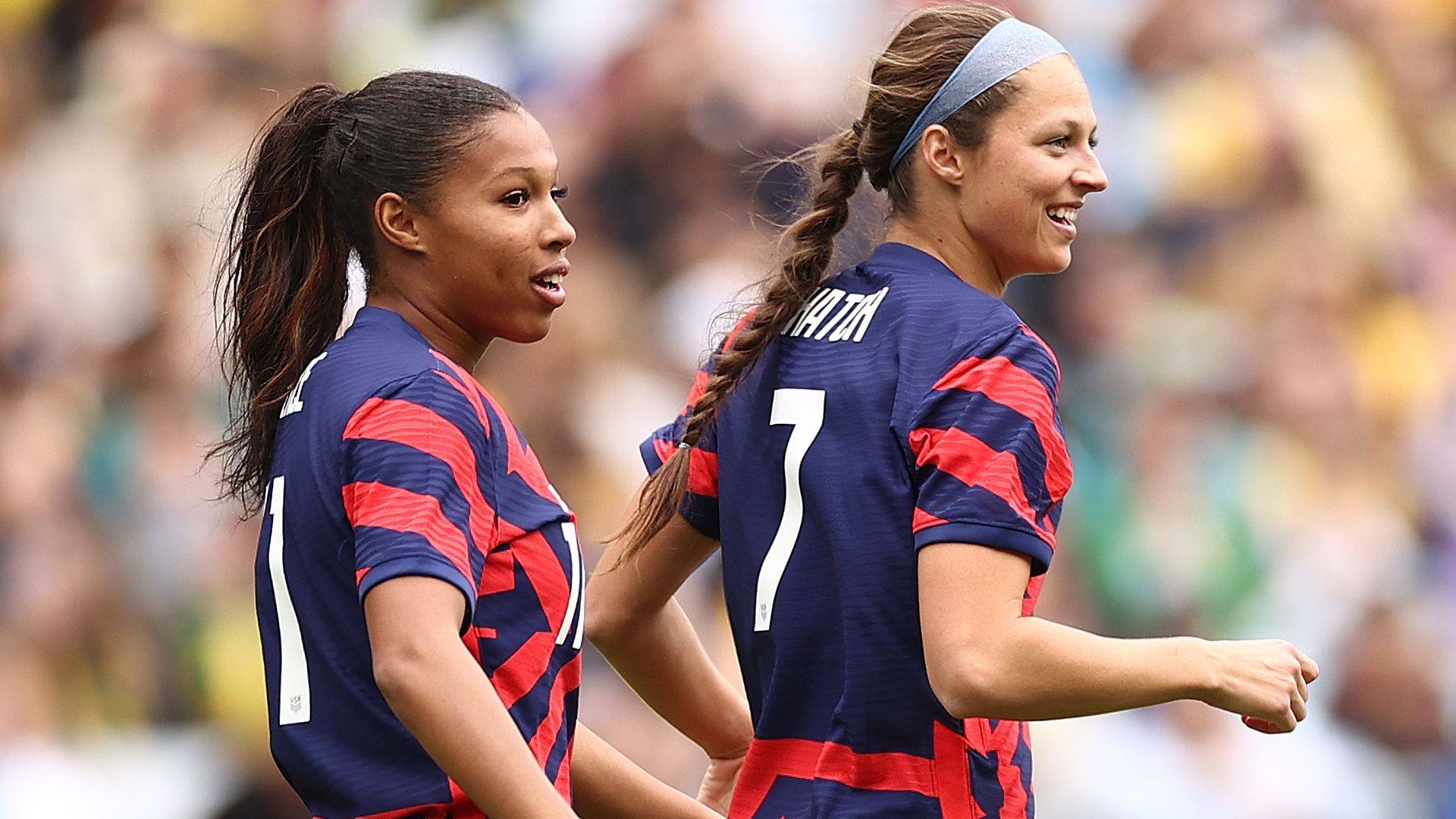 Midge Purce Ashley Hatch USWNT 2021