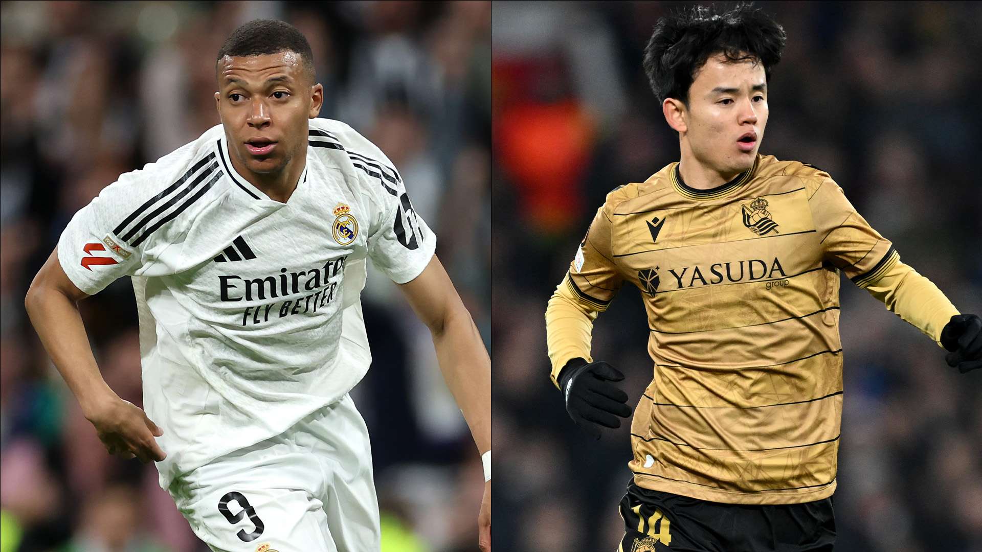 Kylian Mbappe Real Madrid Takefusa Kubo Real Sociedad
