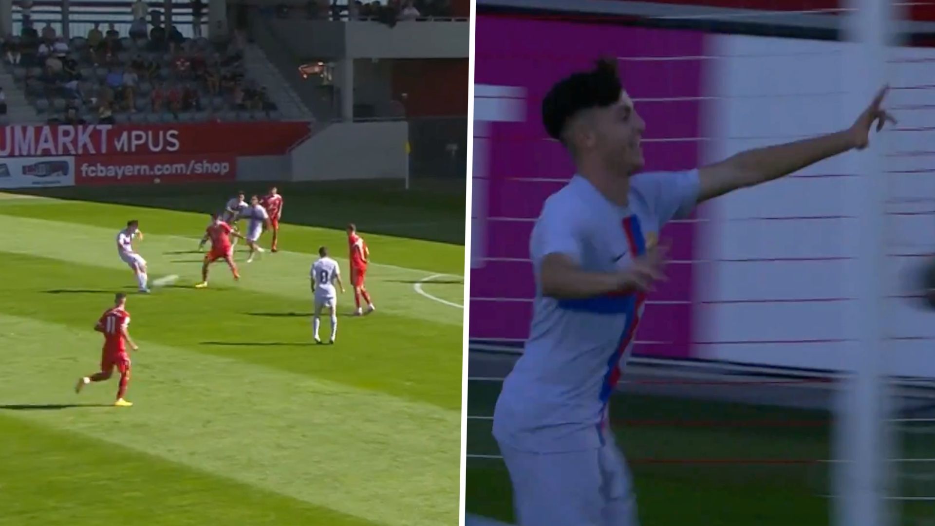 GFX Victor Barbera Bayern Barcelona Youth League 2022