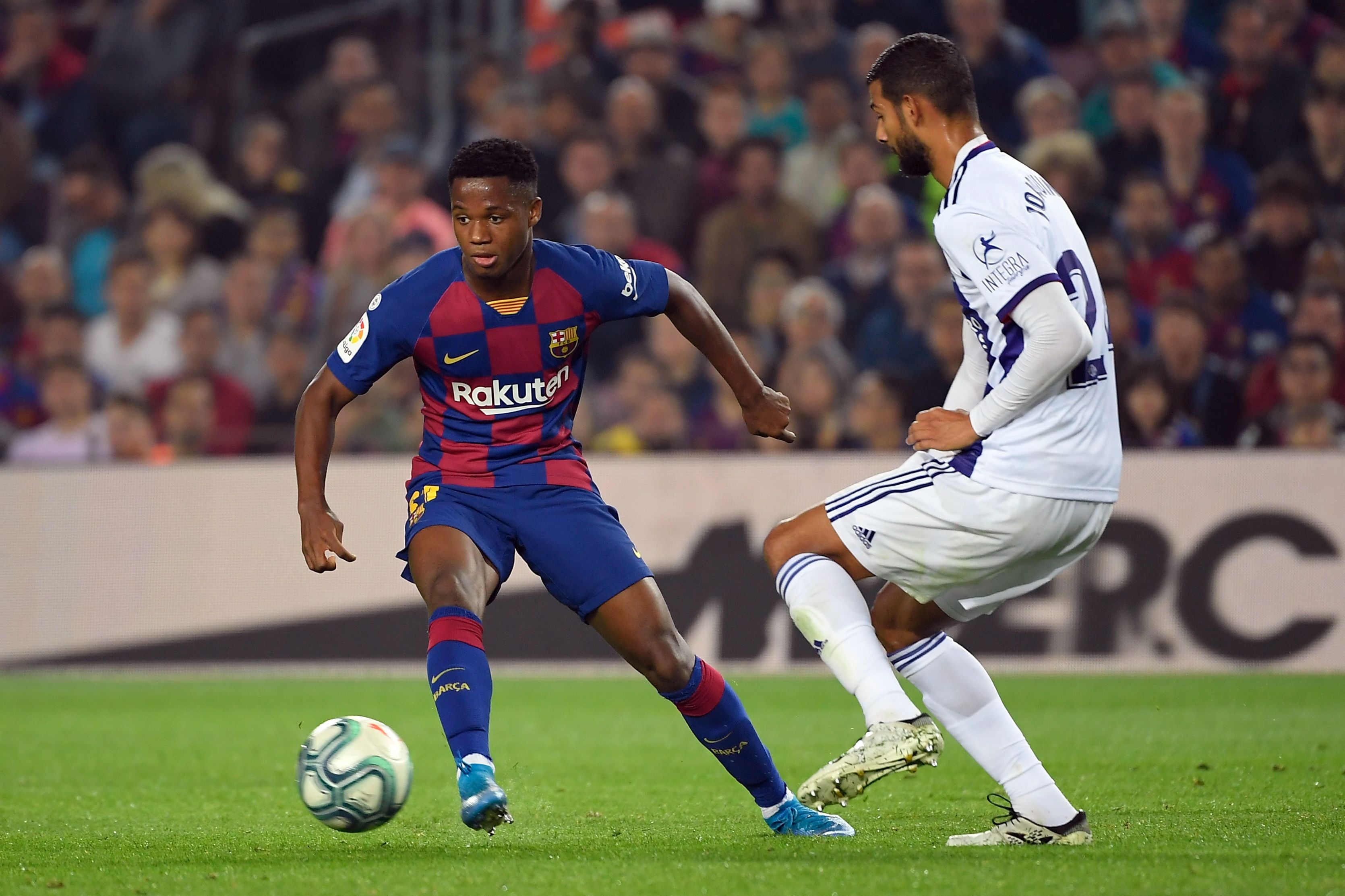 Ansu Fati Barcelona Valladolid LaLiga