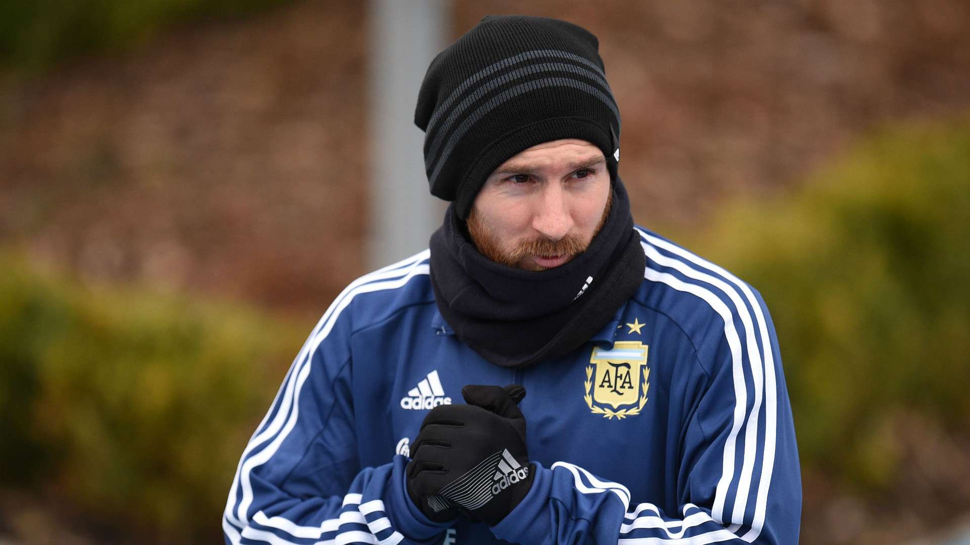 Lionel Messi Argentina Entrenamiento Manchester 22032018