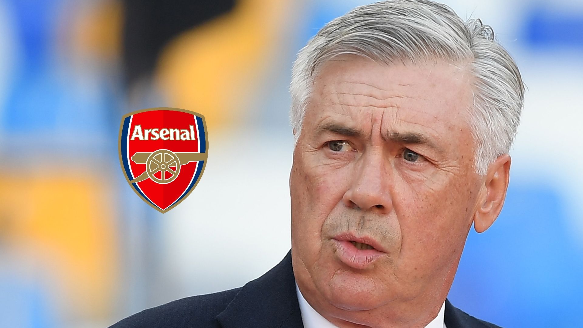 Carlo Ancelotti, Arsenal logo