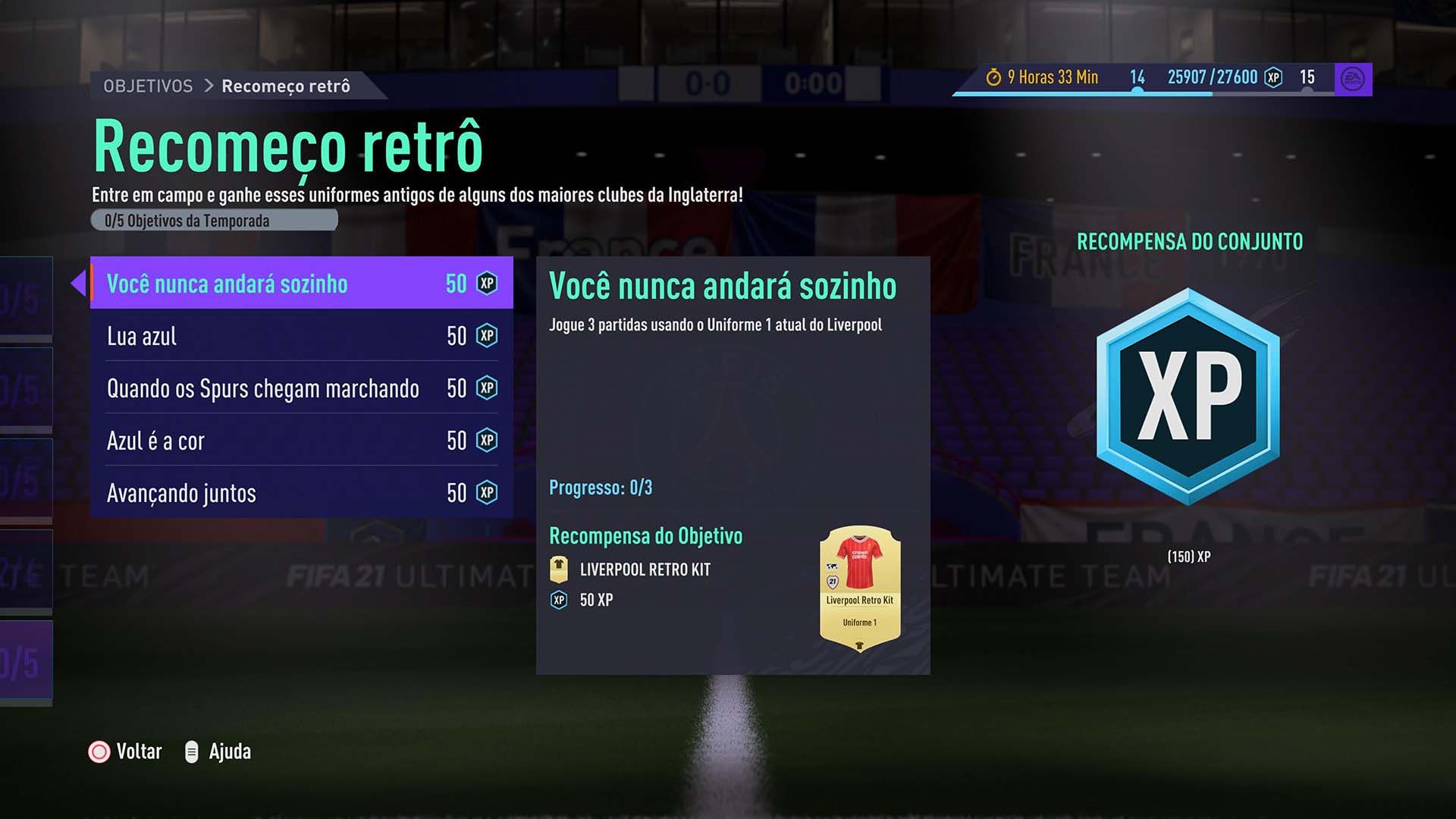 Desafio Kit Retro - FIFA 21