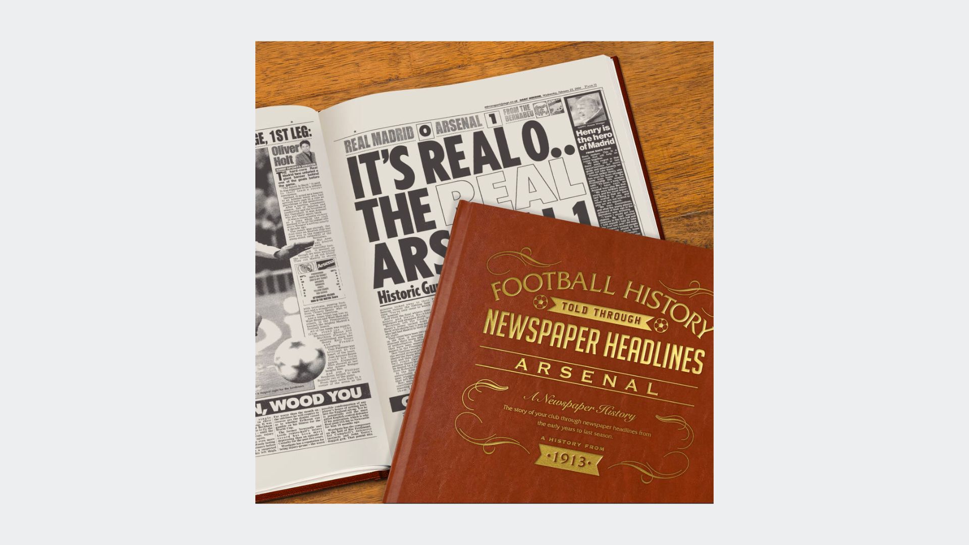Arsenal Newspaper Book