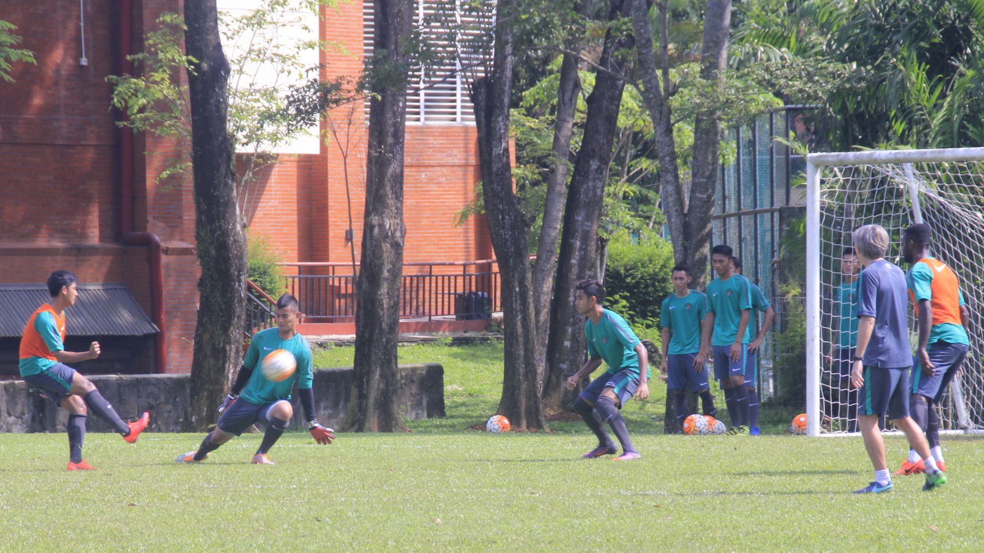 Latihan timnas Indonesia U-22 gelombang kedua