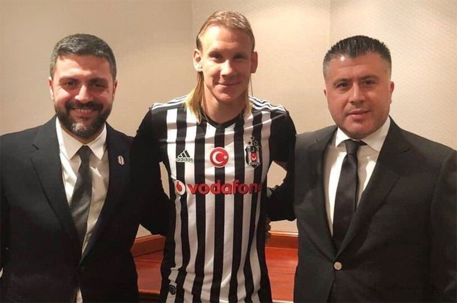 Domagoj Vida Umut Guner Safak Mahmutyazicioglu Besiktas Transfer 12/23/17