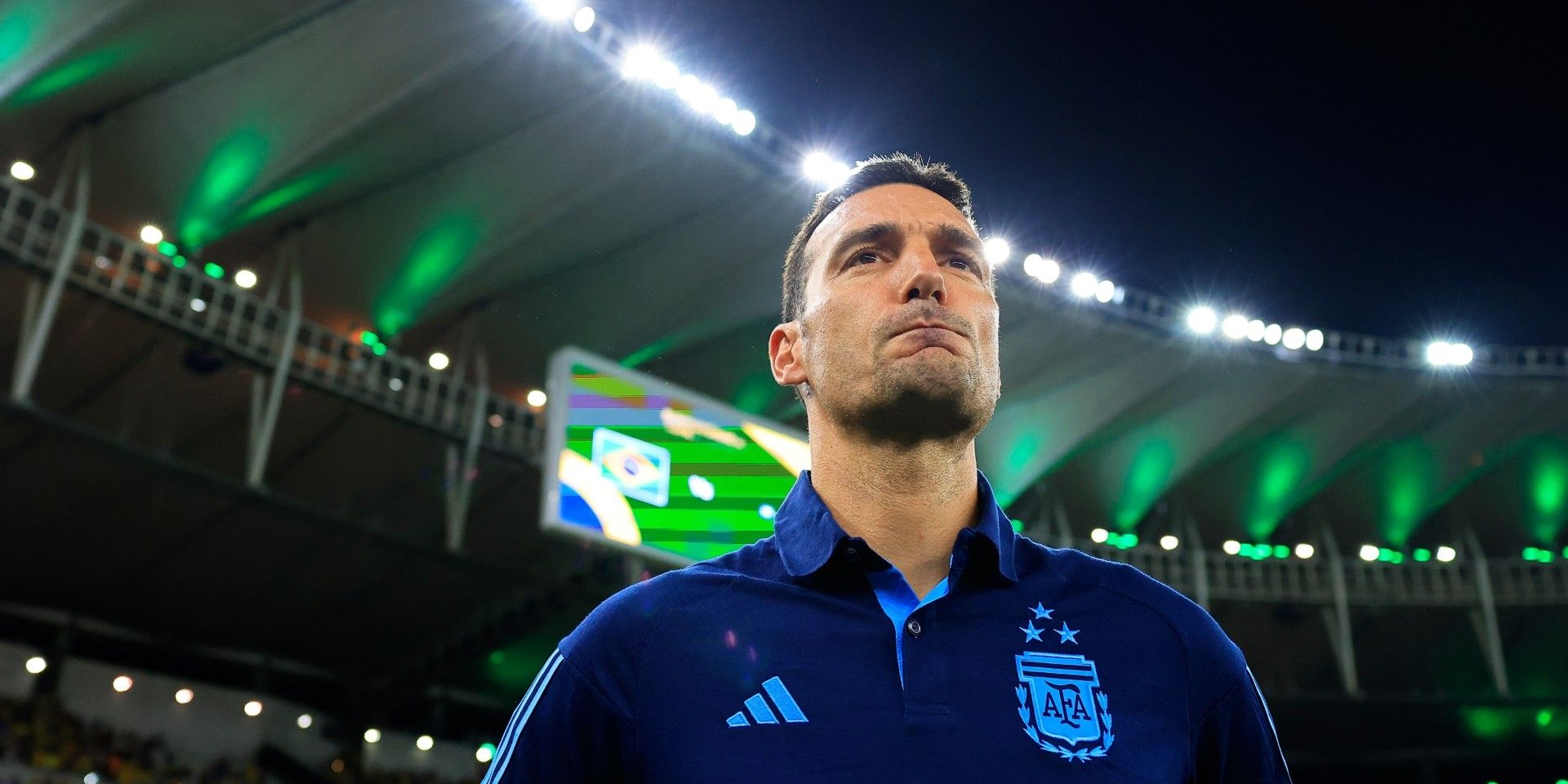 Lionel Scaloni Brasil Argentina Eliminatorias 2x1