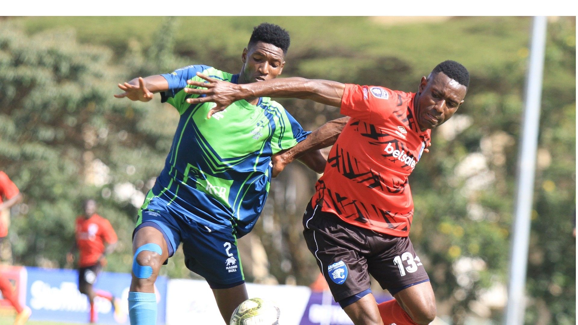RAMA MWENDA SHAKA BIENVENUE of KCB and AFC Leopards.