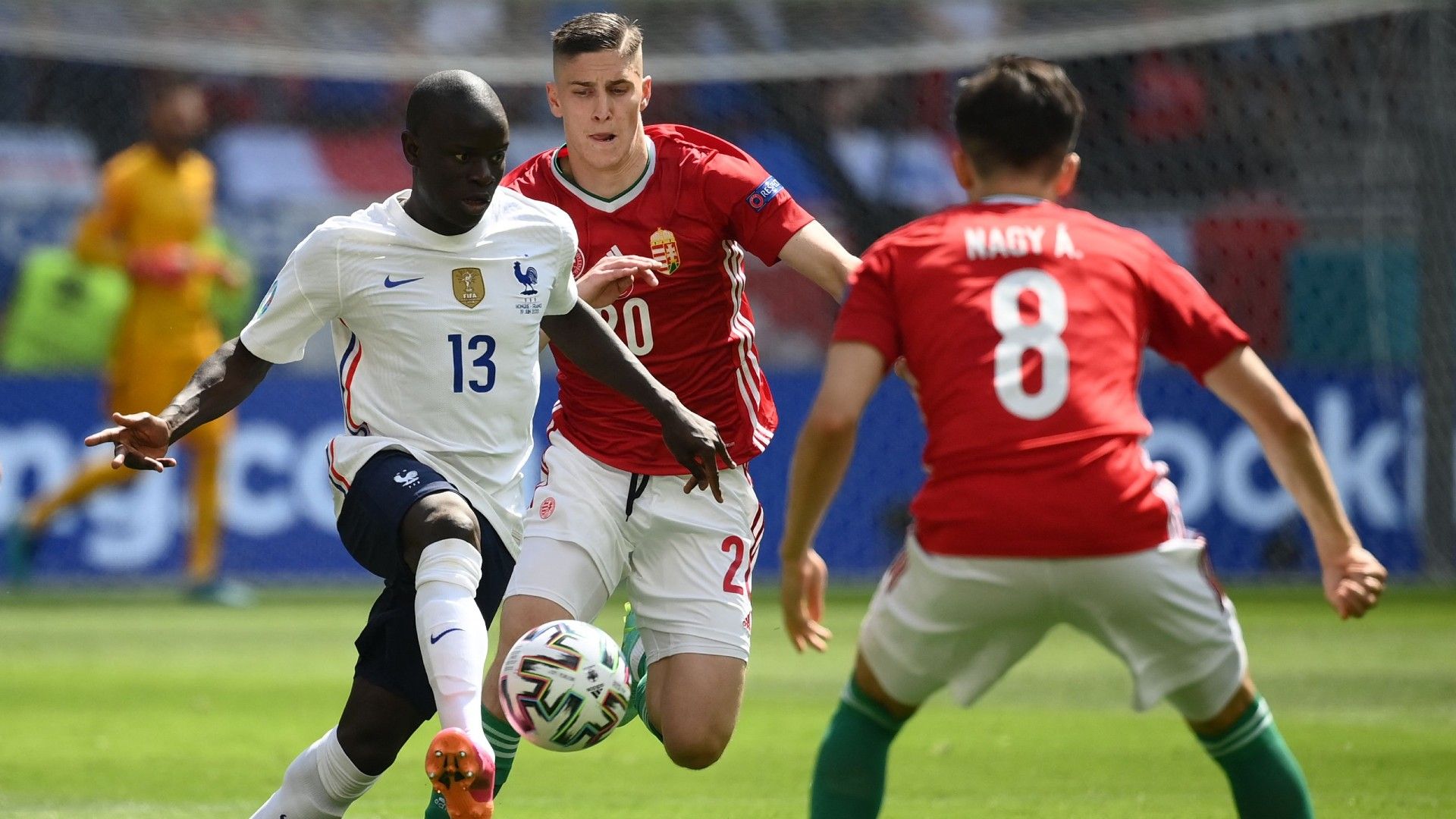 N'Golo Kante France Hungary Euro 2020