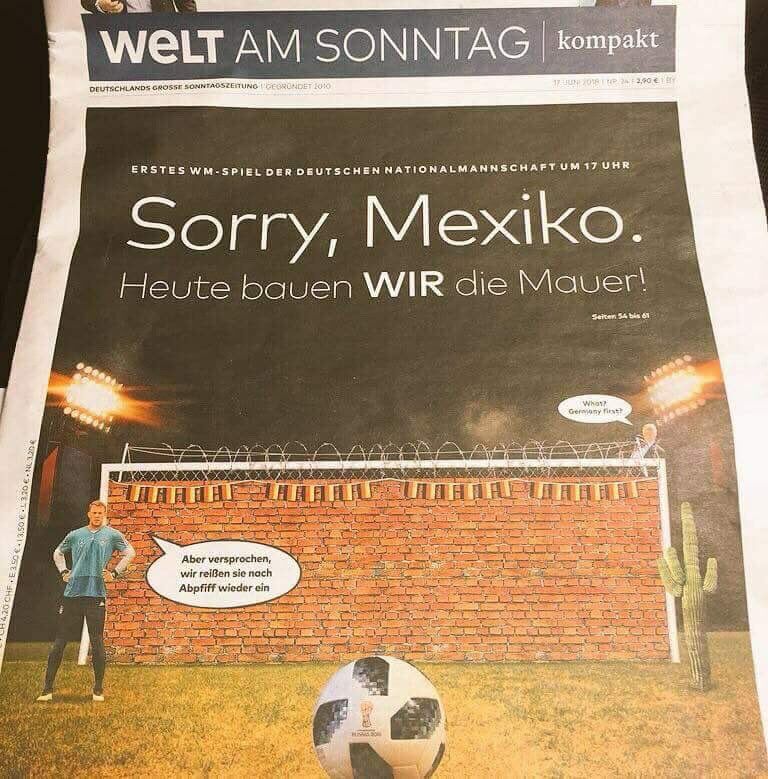 German Newspaper Mexico World Cup