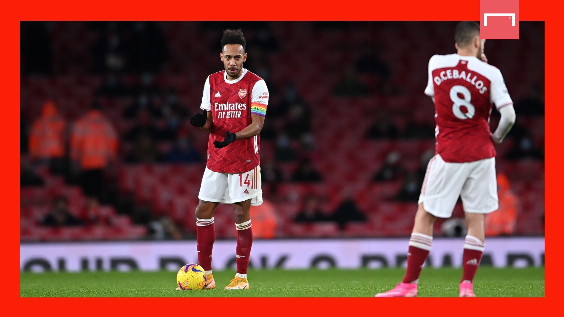Dani Ceballos Pierre-Emerick Aubameyang Arsenal GFX