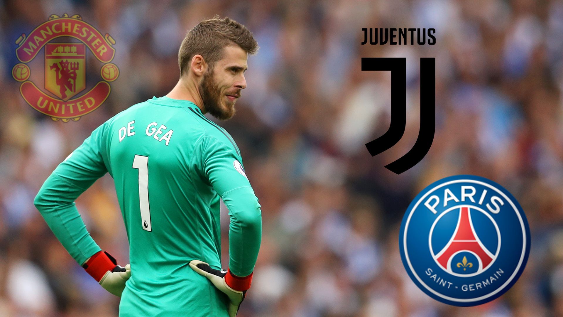 GFX David De Gea Juventus PSG