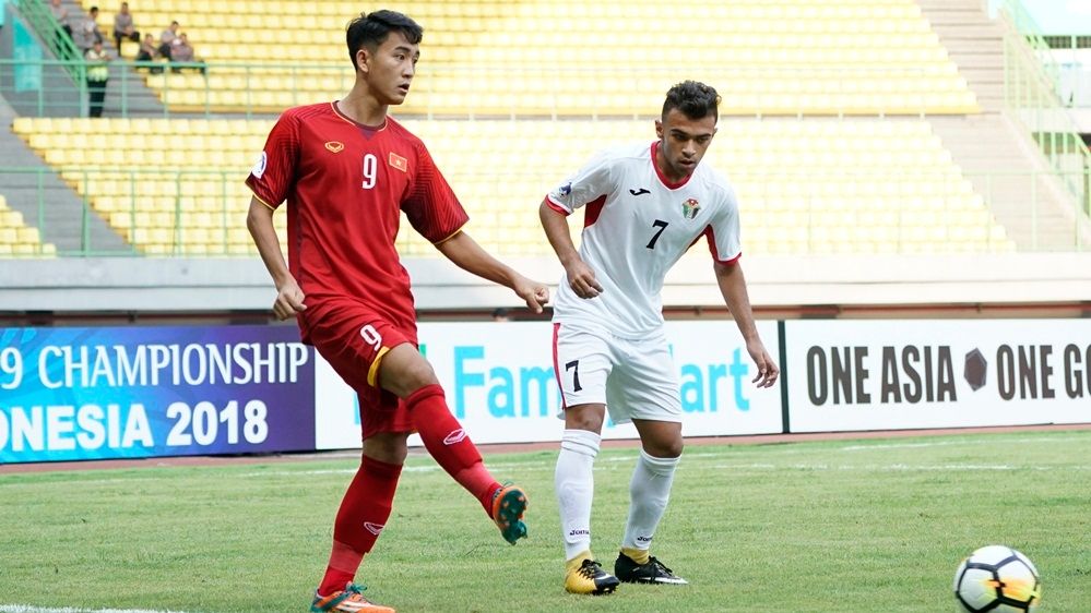 U19 Việt Nam U19 Jordan Bảng B VCK U19 châu Á 2018