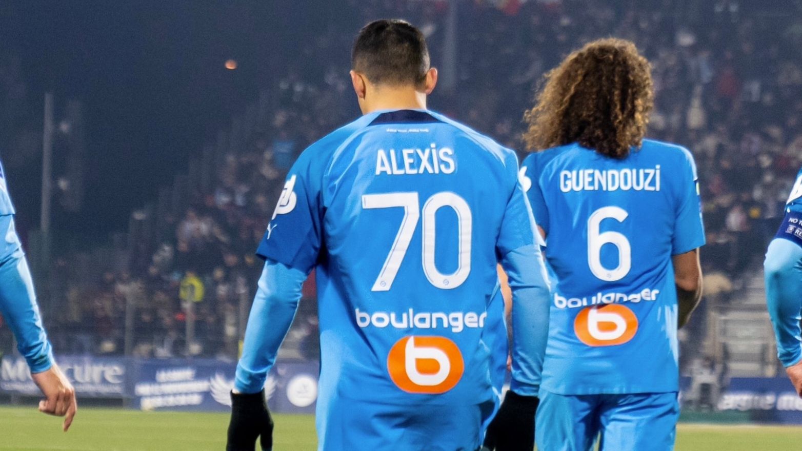 11022023 Alexis Sánchez Mattéo Guendouzi Clermont Olympique de Marsella