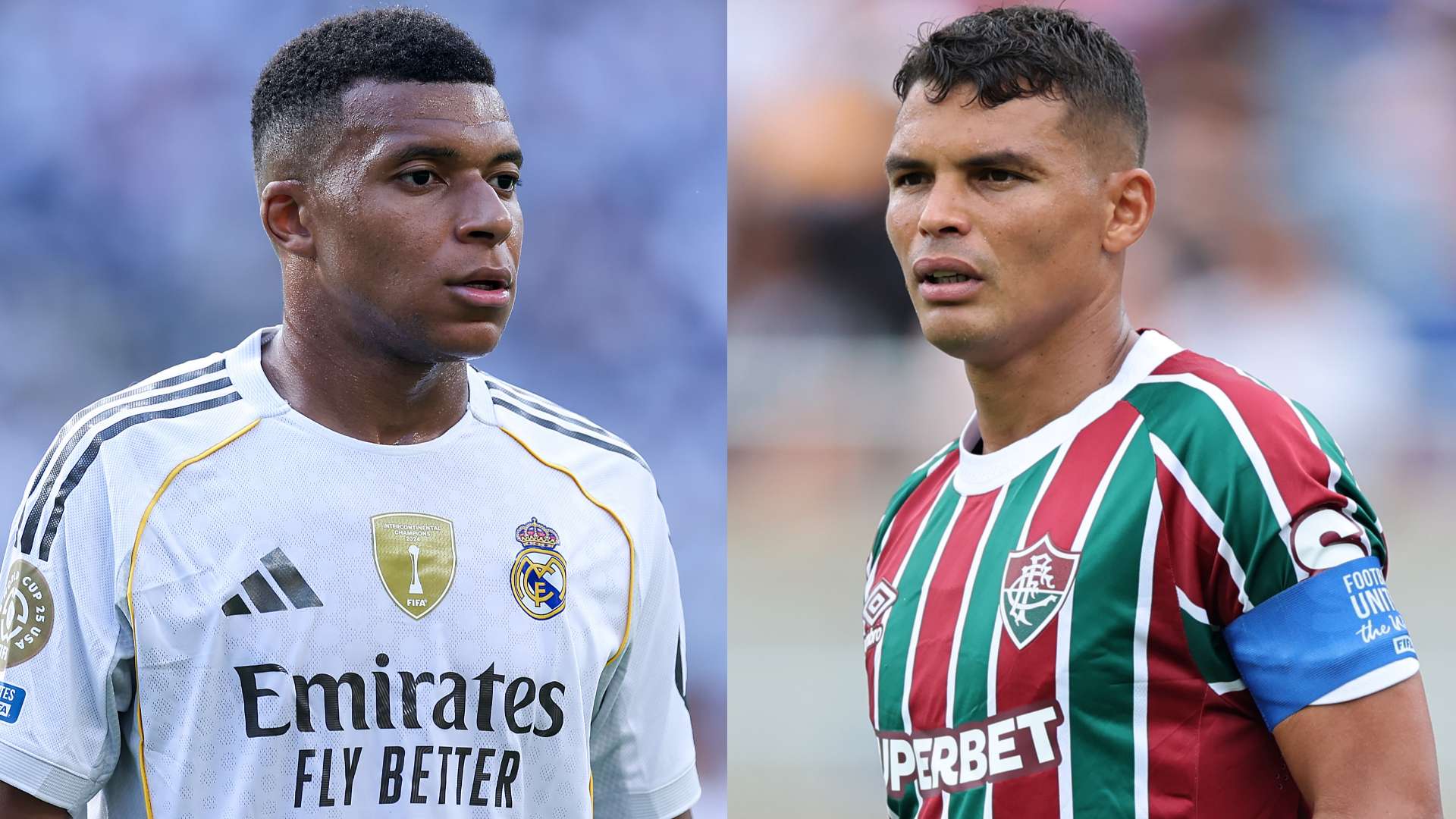 Kylian Mbappe Thiago Silva Real Madrid Fluminense 2025 FIFA Club World Cup