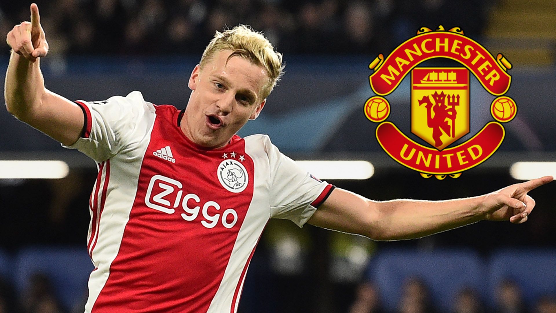 Donny van de Beek Ajax Man Utd