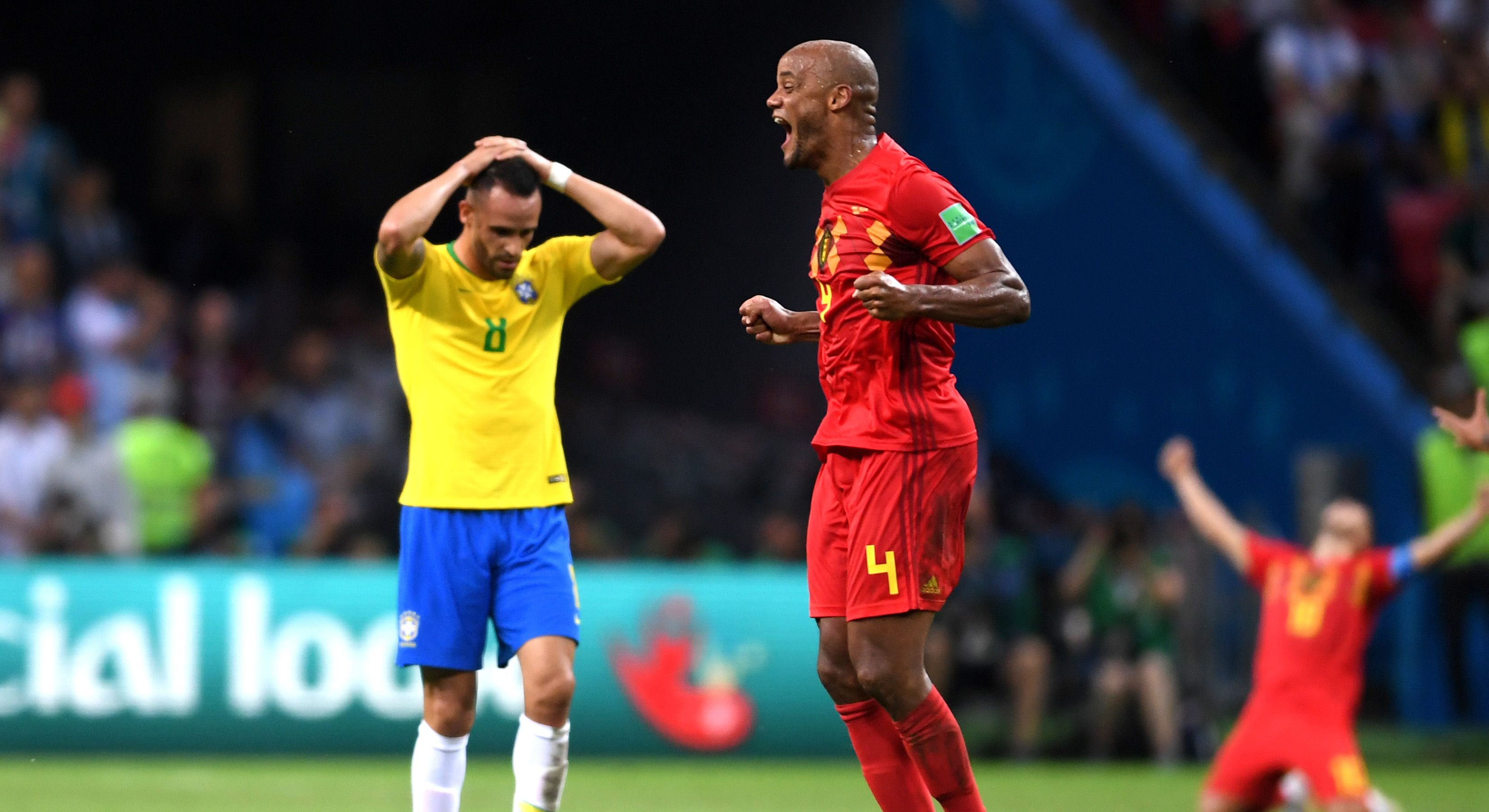 Vincent Kompany Brazil Belgium