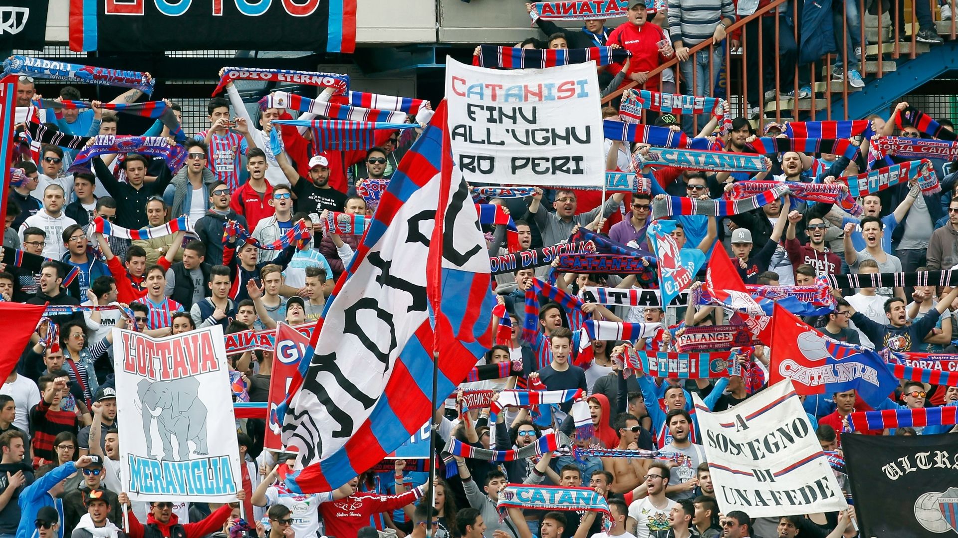 Catania fans