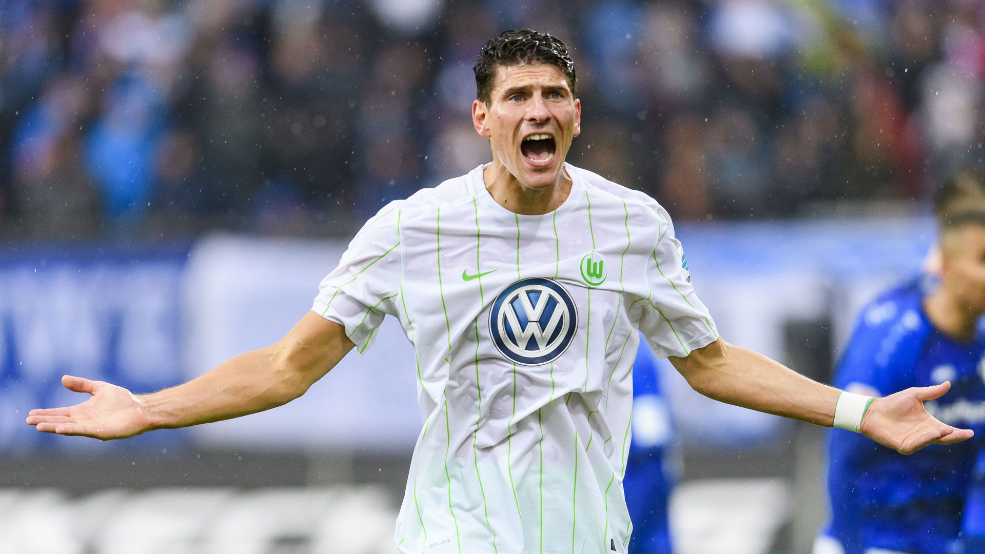 Mario Gomez VfL Wolfsburg Bundesliga 22102016
