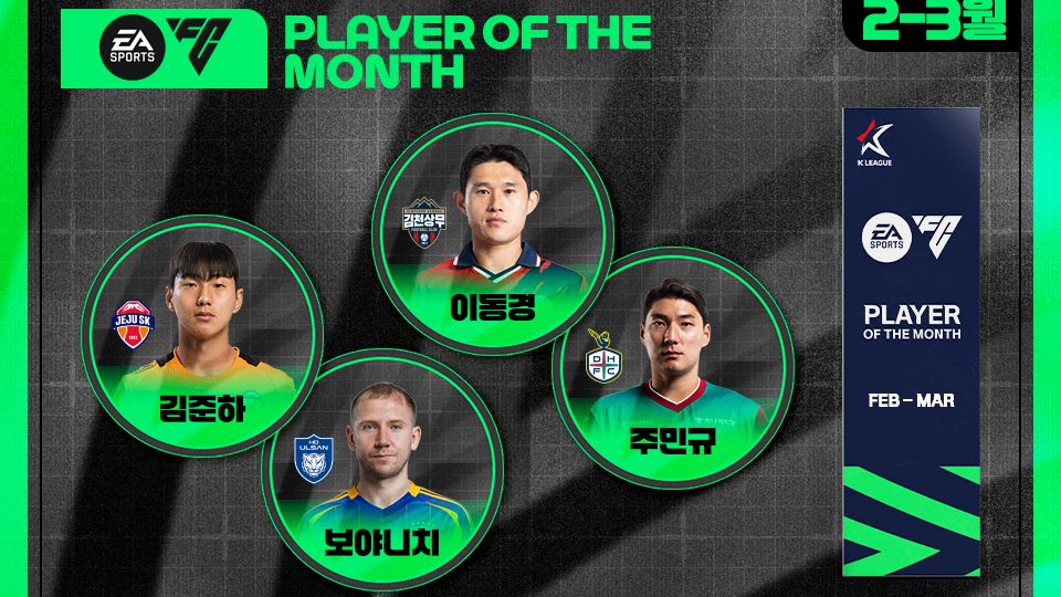 이달의 선수상 후보