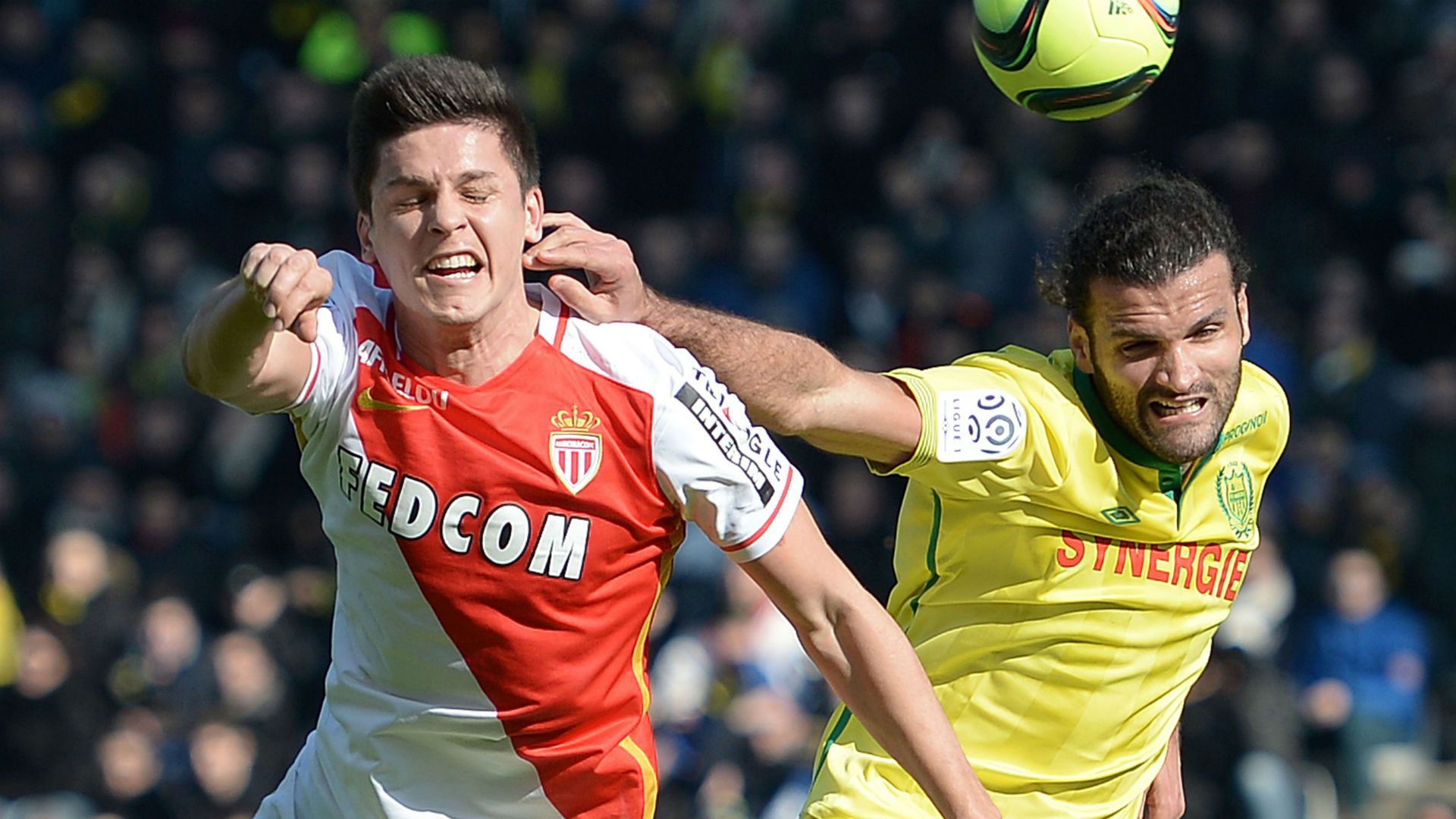 Guido Carrillo Oswaldo Vizcarrondo Nantes Monaco Ligue 1 28022016