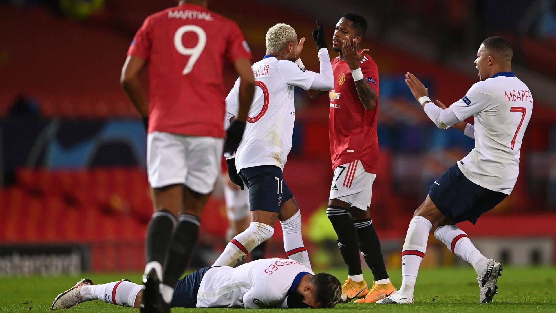 Fred PSG Man Utd 2020